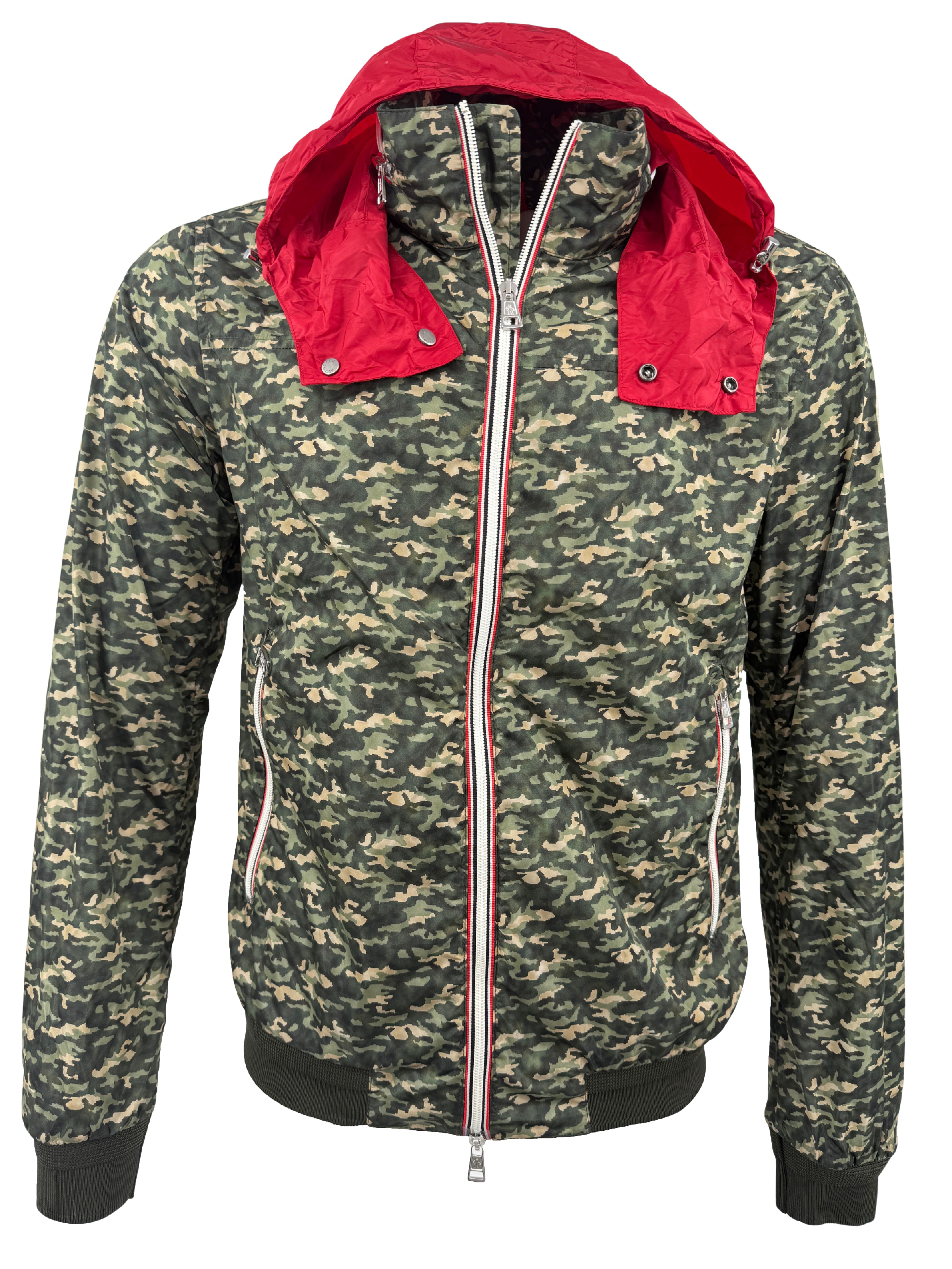 Moncler Rufin Windbreaker Jacket - Camouflage