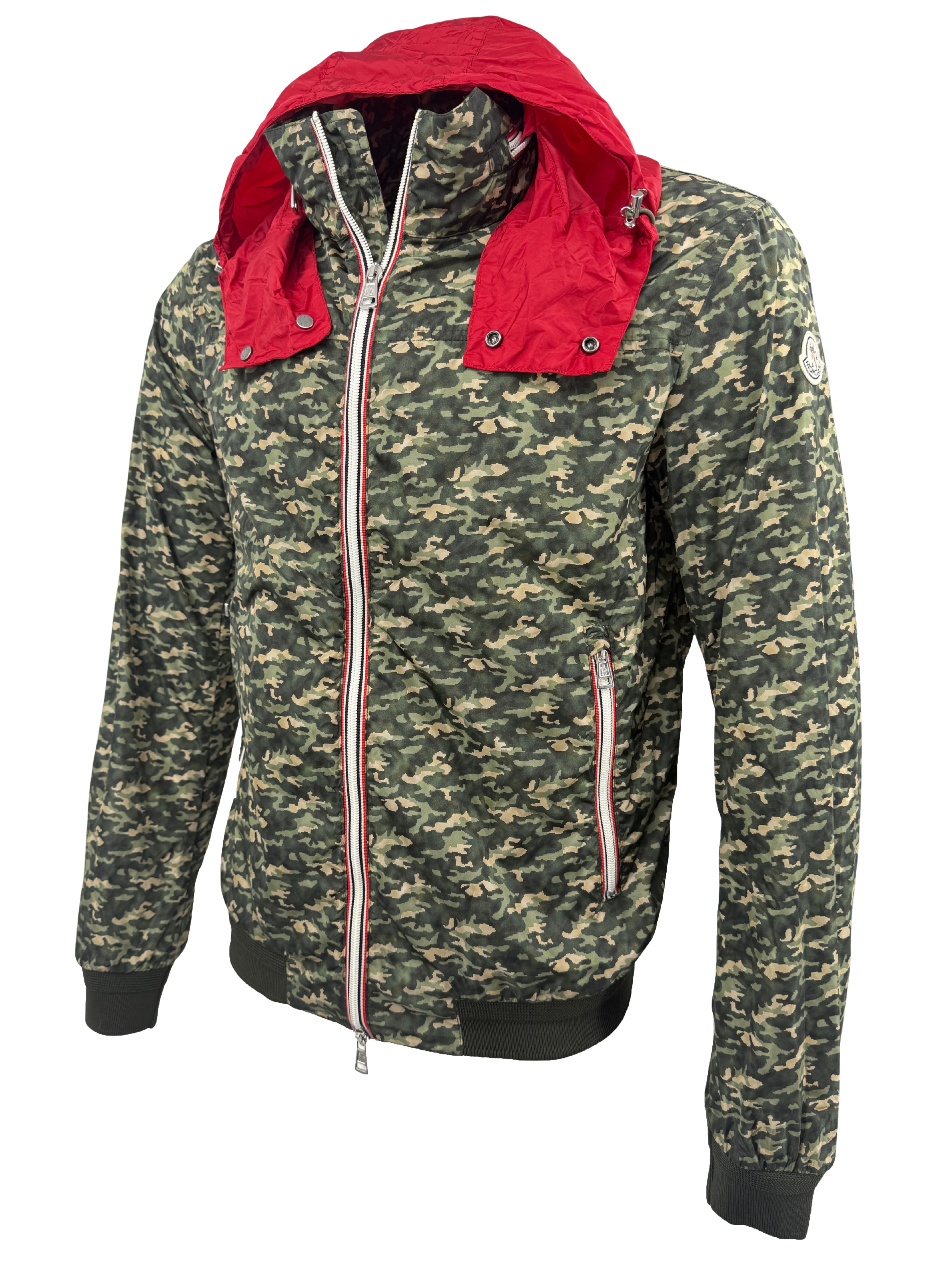 Moncler Rufin Windbreaker Jacket - Camouflage