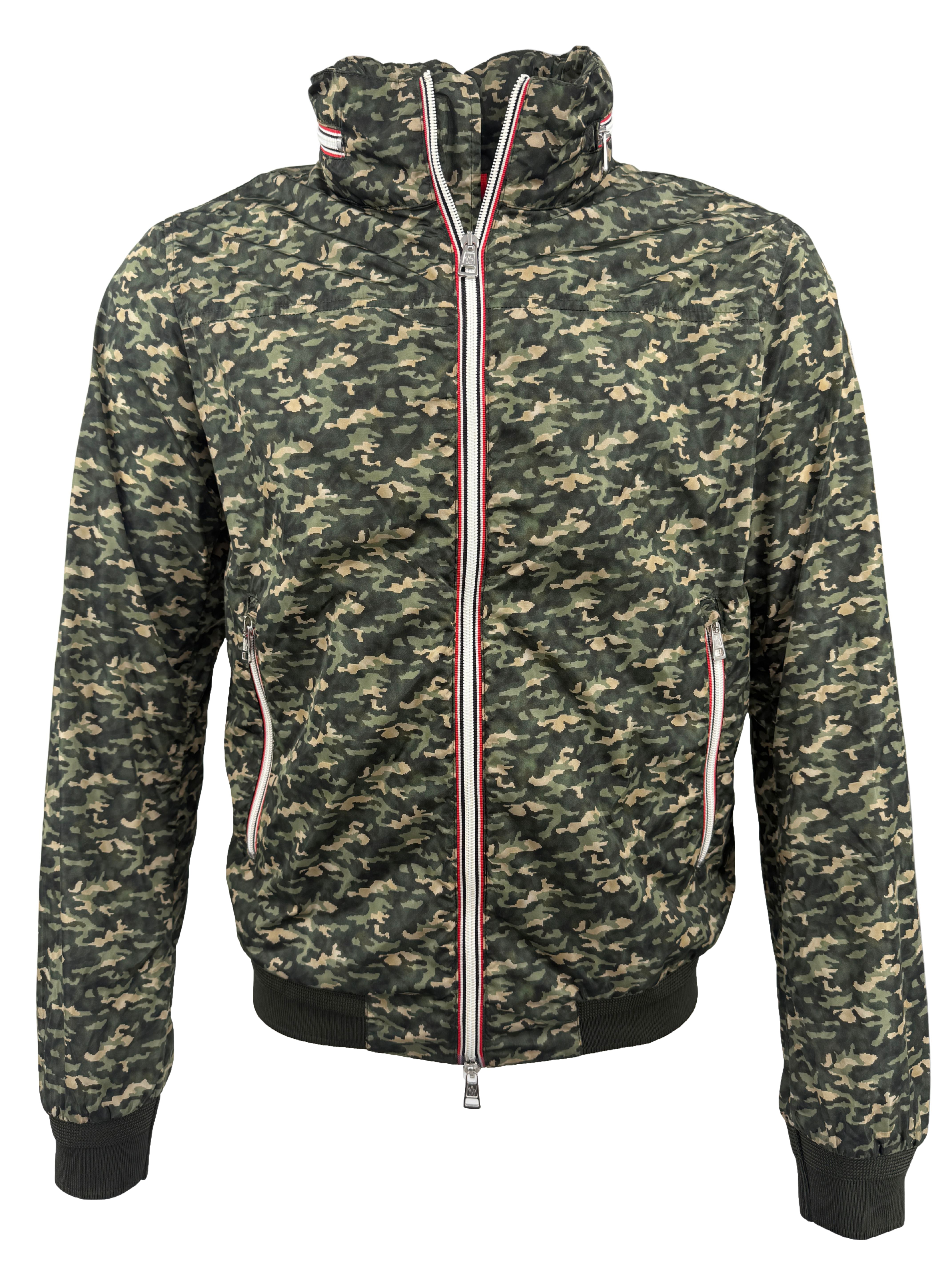 Moncler Rufin Windbreaker Jacket - Camouflage