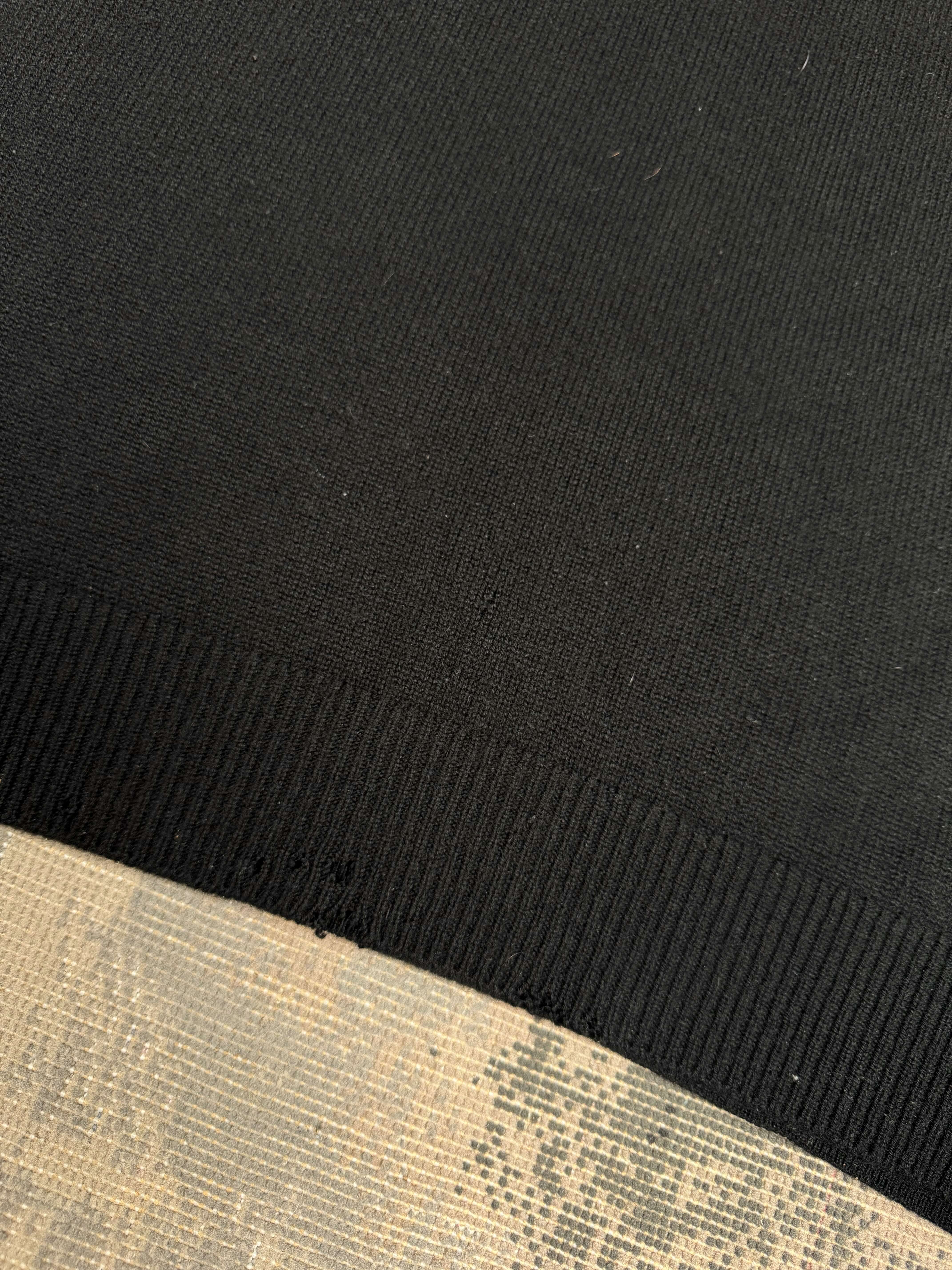 Louis Vuitton Half Monogram Cashmere Jumper - Black Louis Vuitton