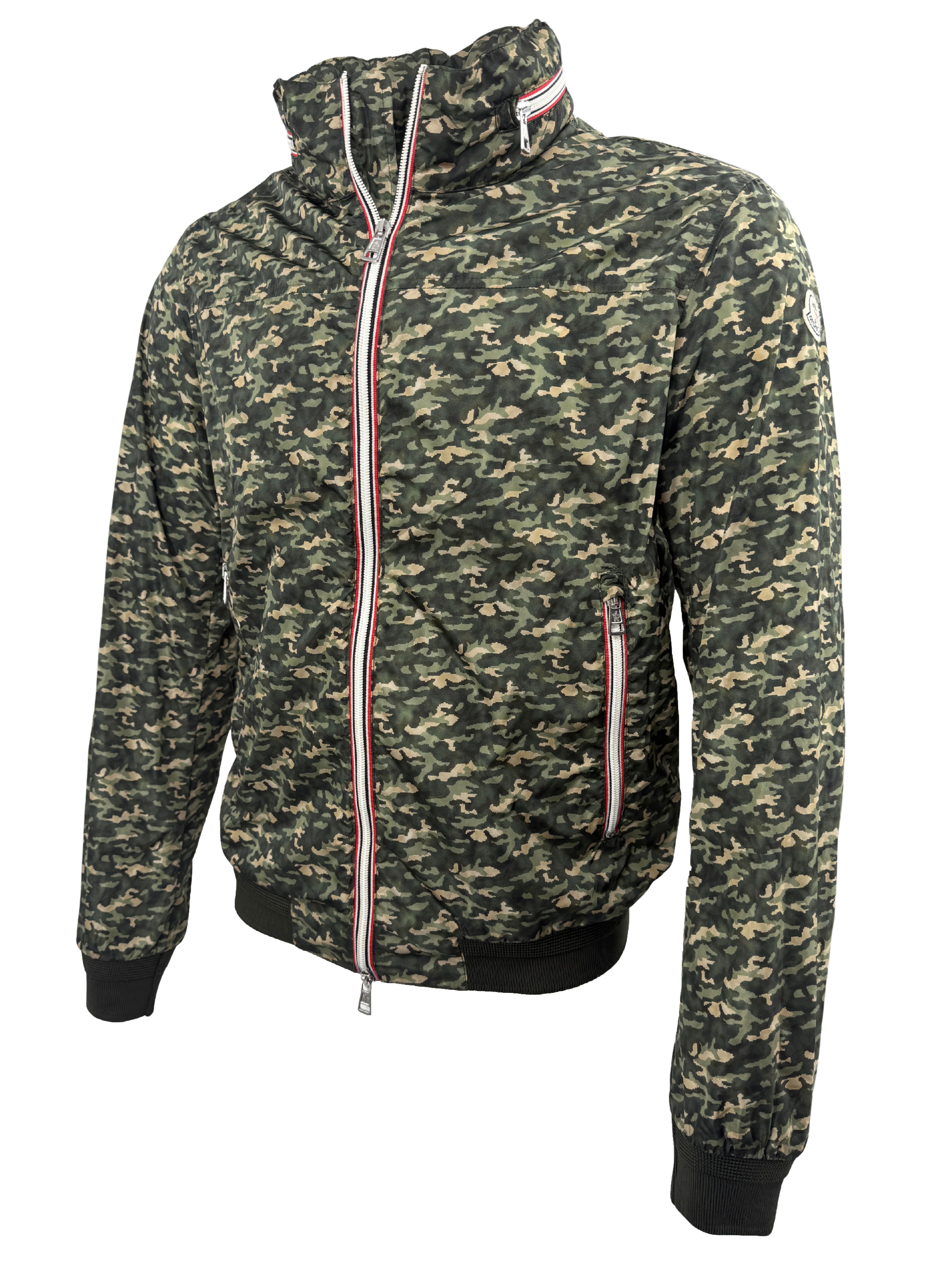 Moncler Rufin Windbreaker Jacket - Camouflage