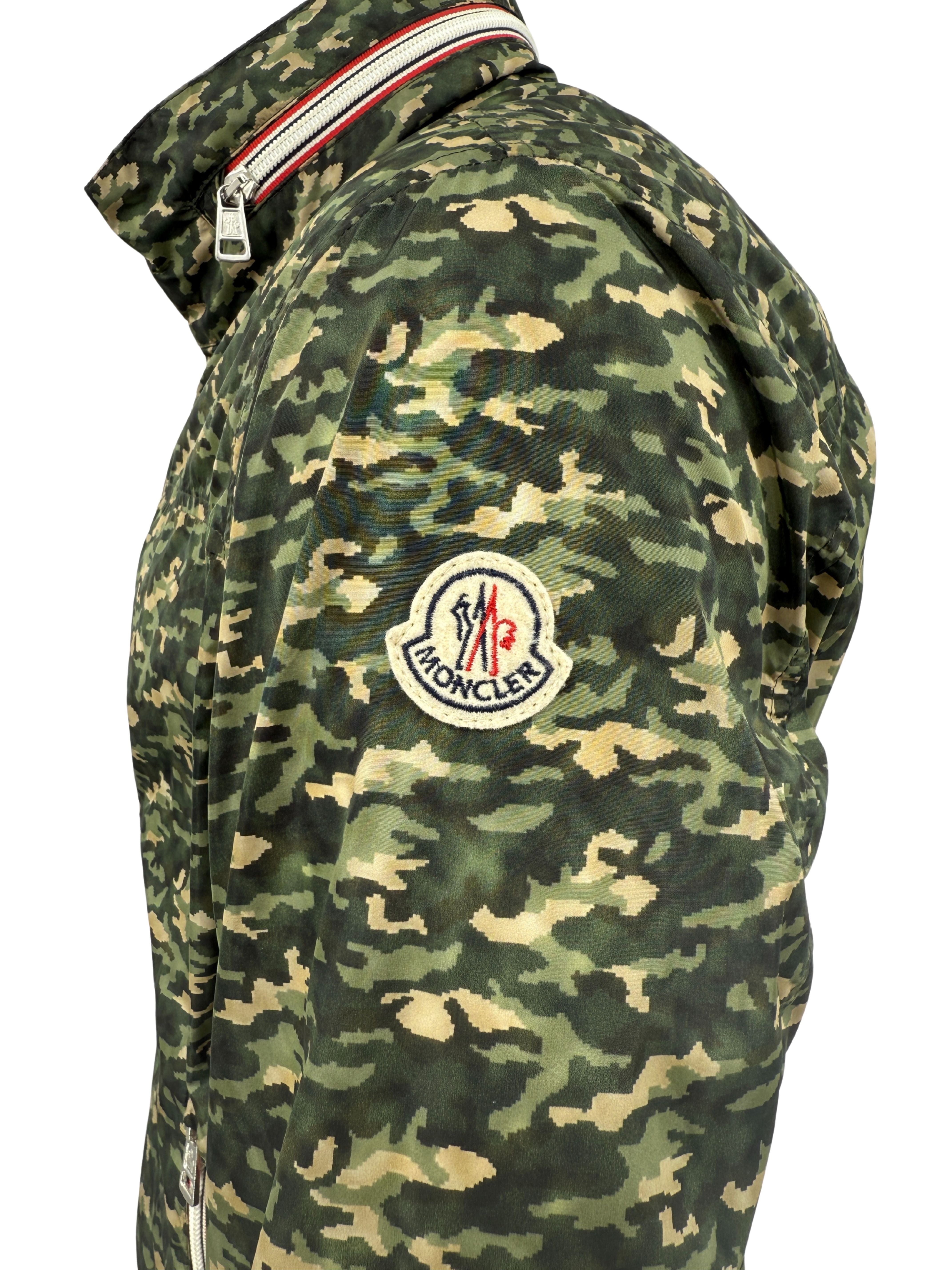 Moncler Rufin Windbreaker Jacket - Camouflage