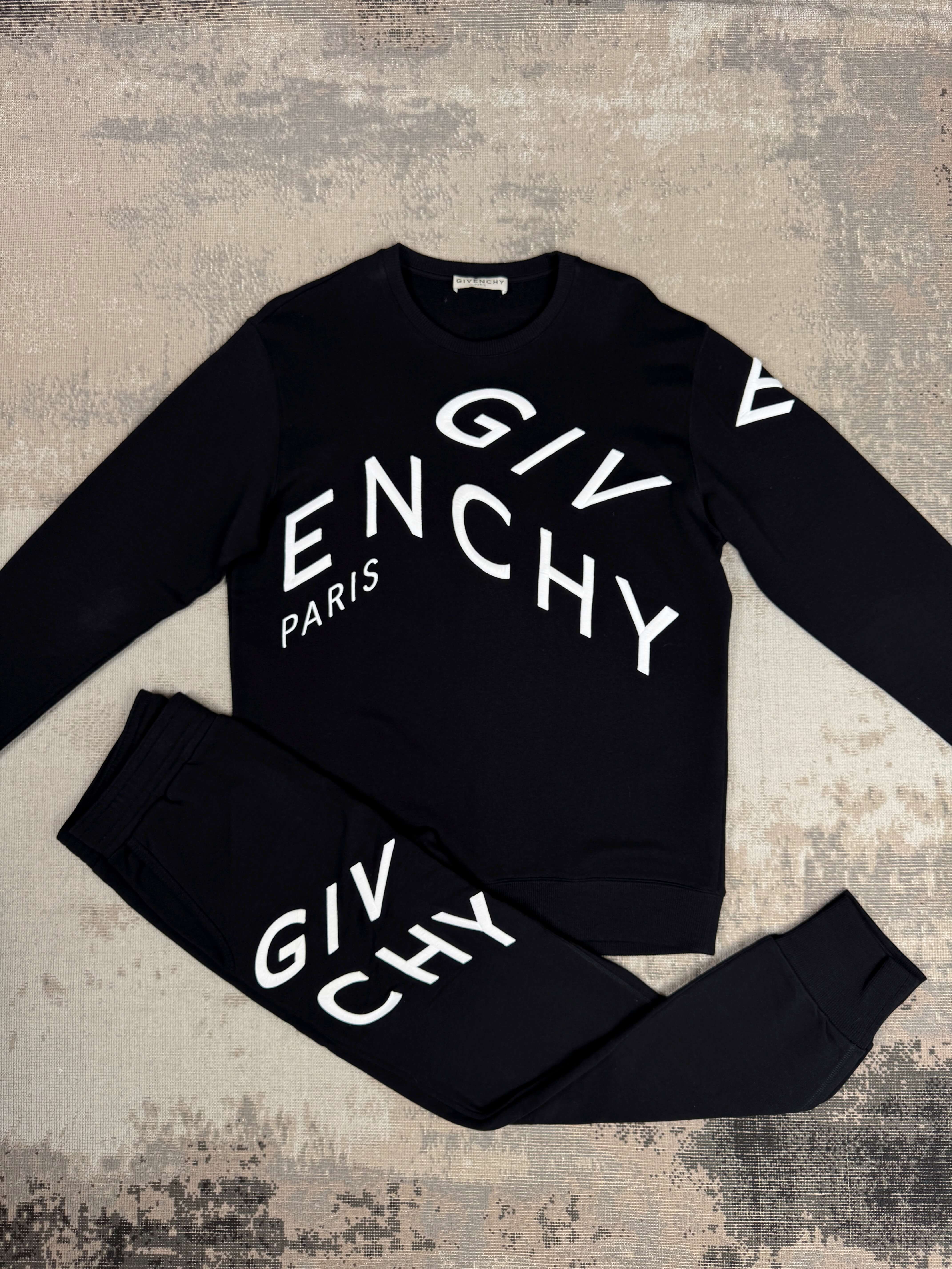 Givenchy Refracted Logo Tracksuit - Black