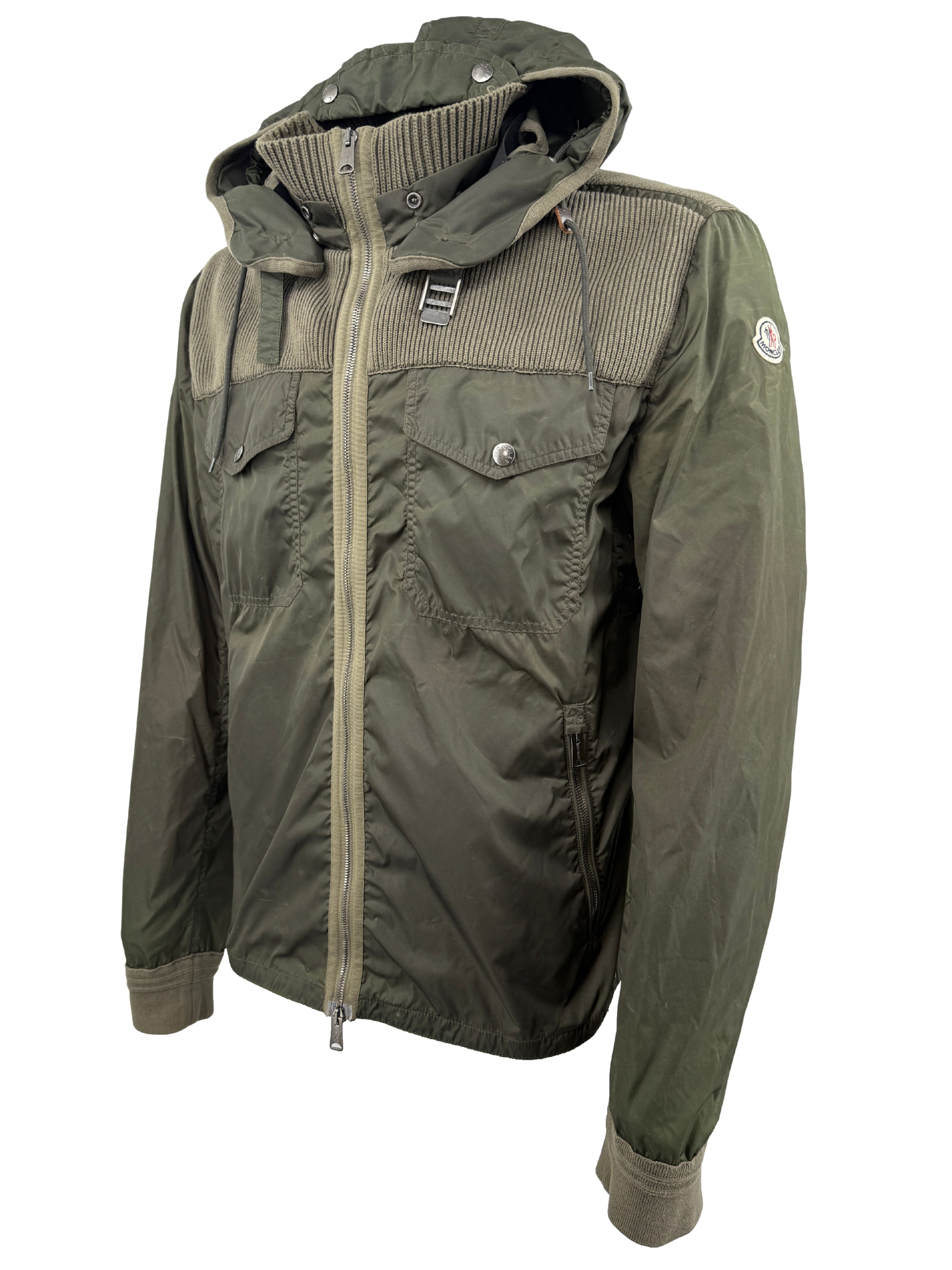 Moncler Dillon Giubbotto Field Jacket - Green Moncler