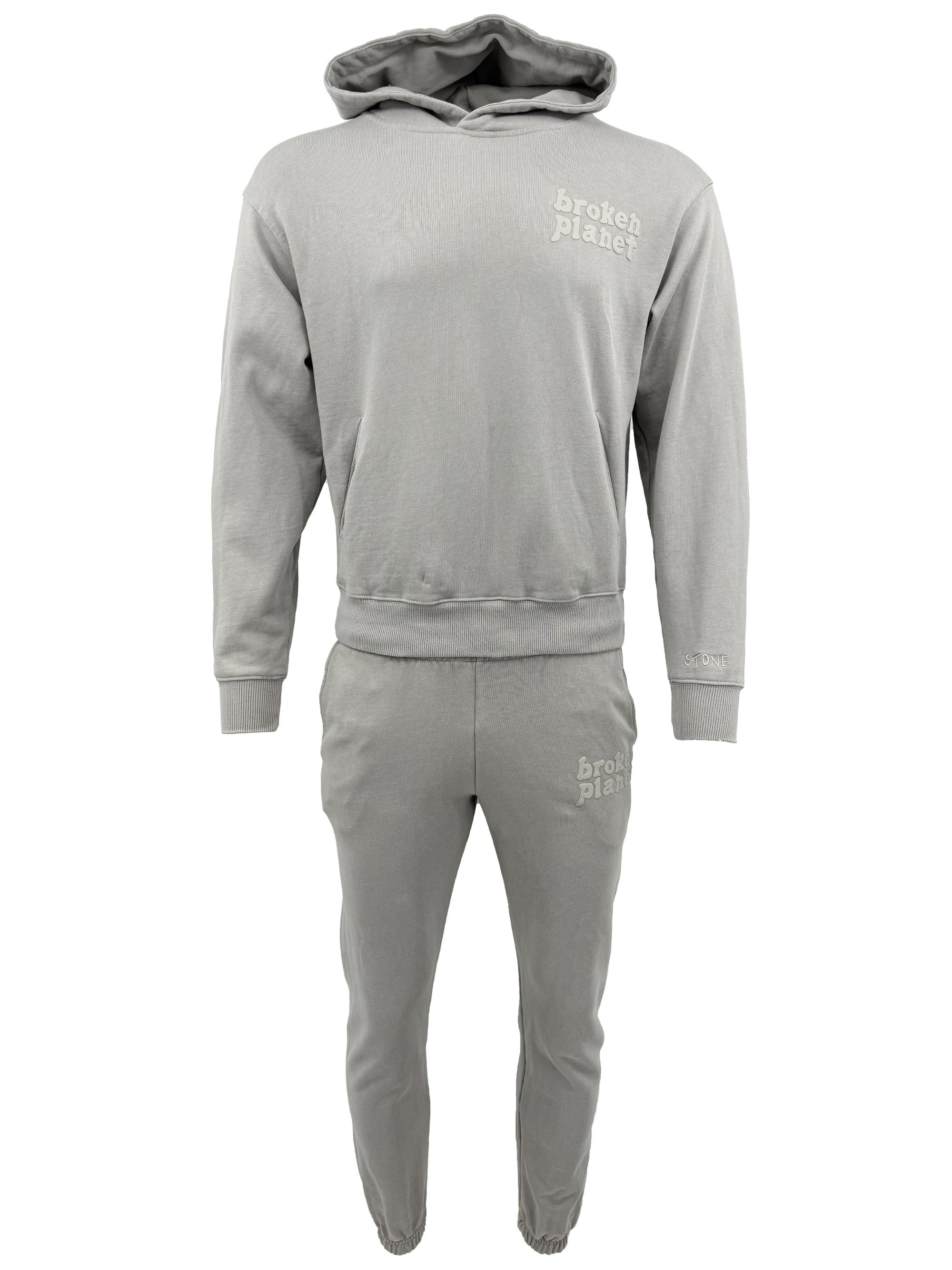 Broken Planet Logo Tracksuit - Beige Broken Planet