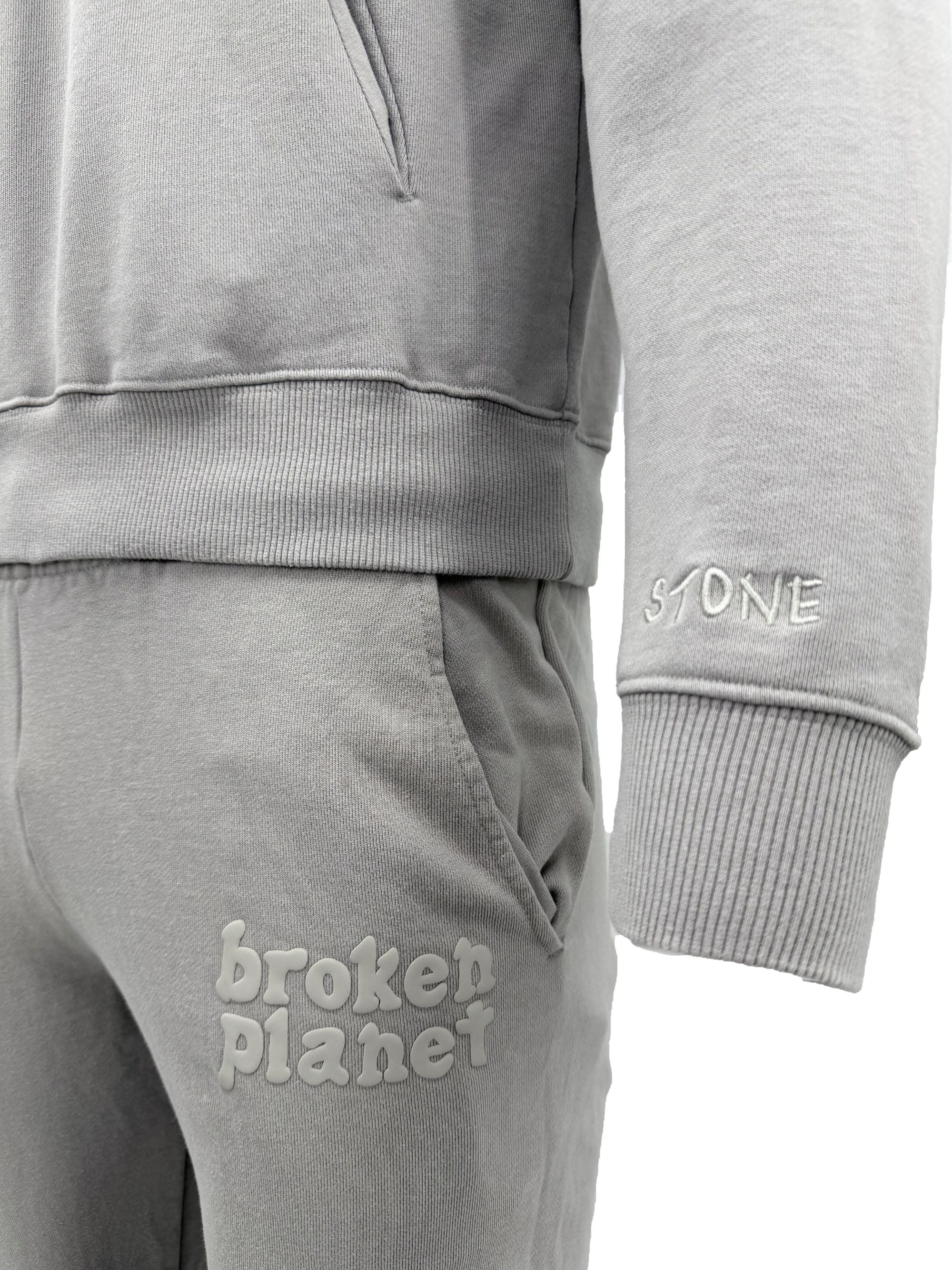 Broken Planet Logo Tracksuit - Beige Broken Planet
