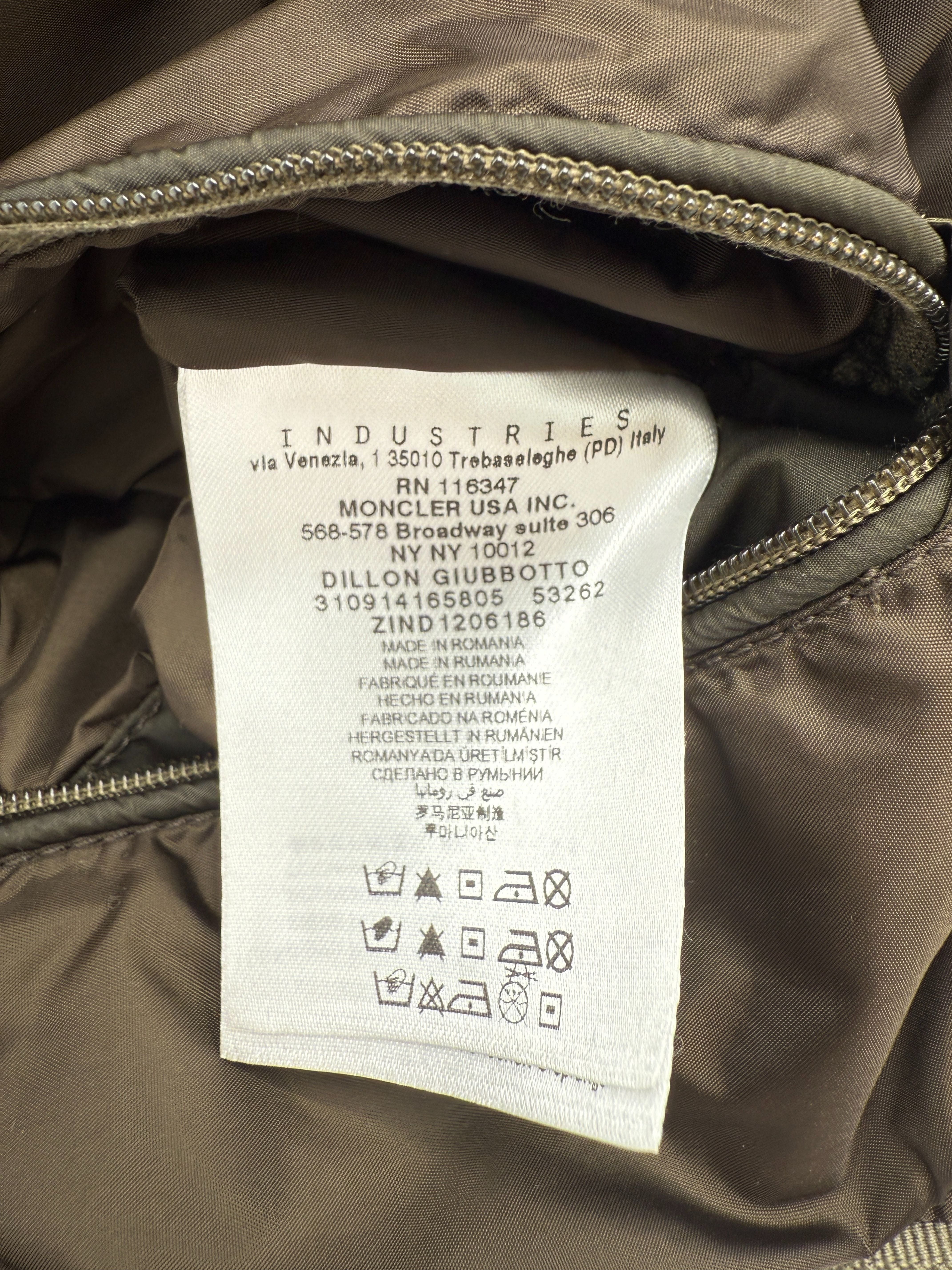 Moncler Dillon Giubbotto Field Jacket - Green Moncler