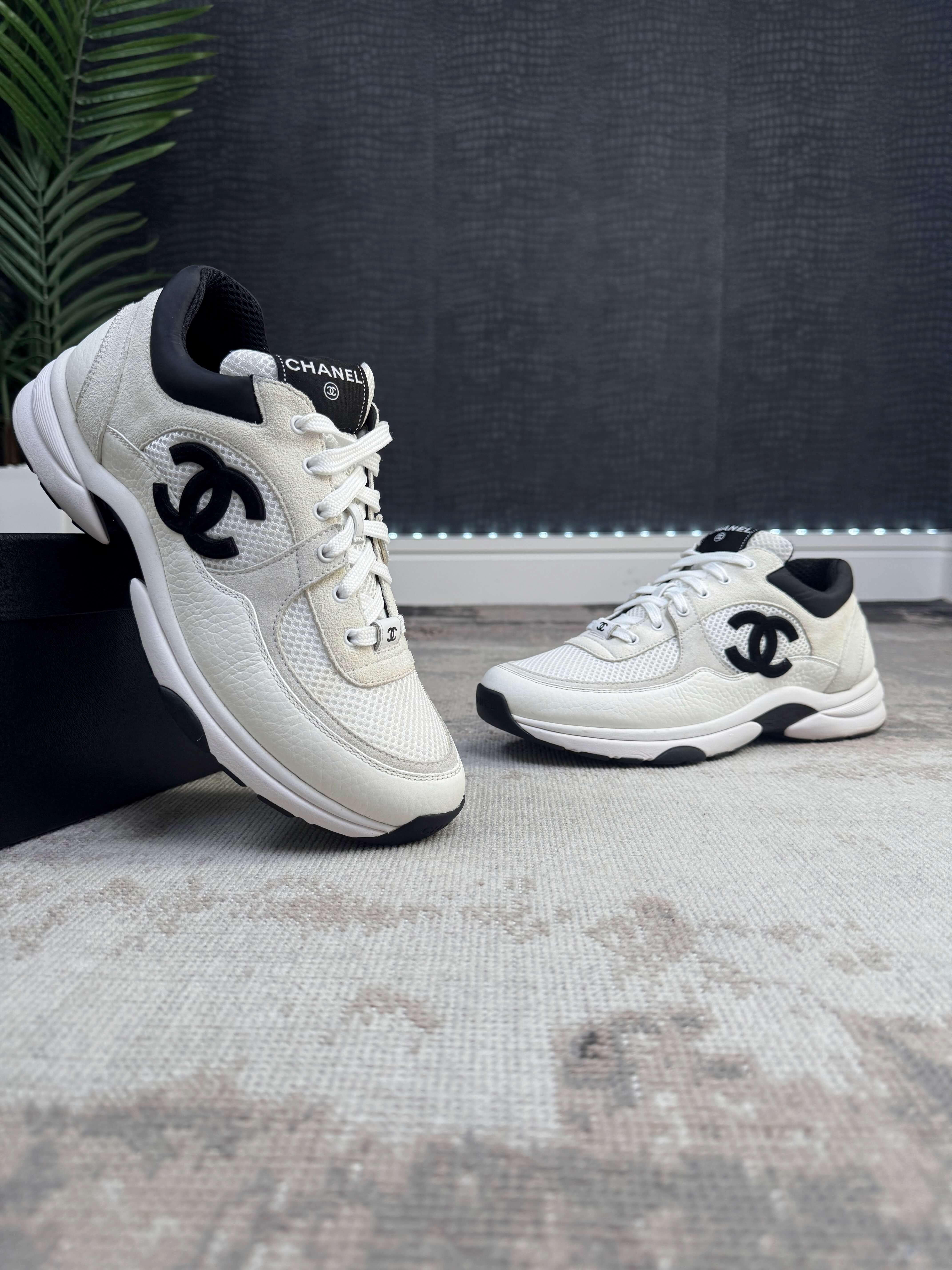 Chanel CC Runners - White Chanel