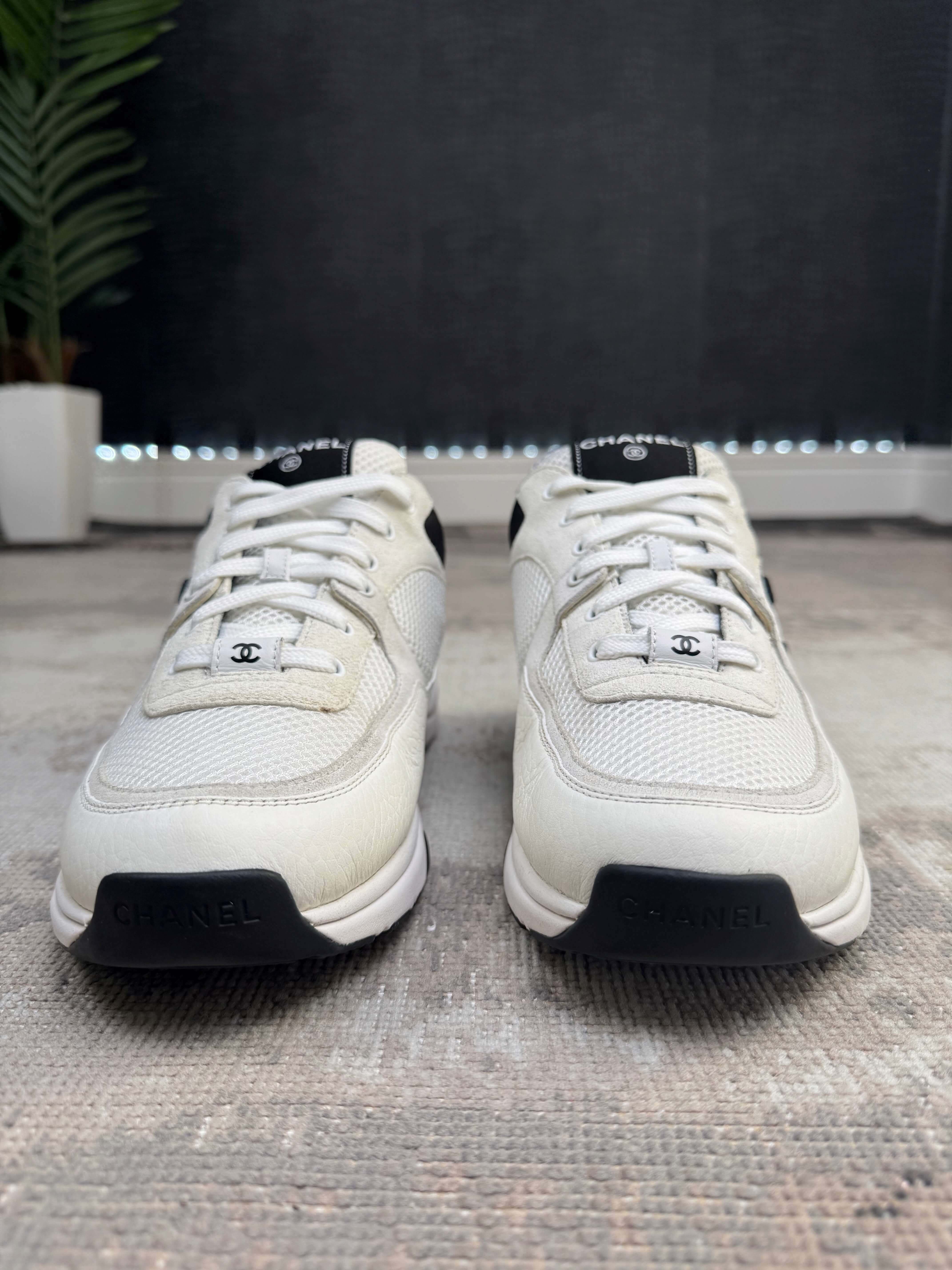 Chanel CC Runners - White Chanel