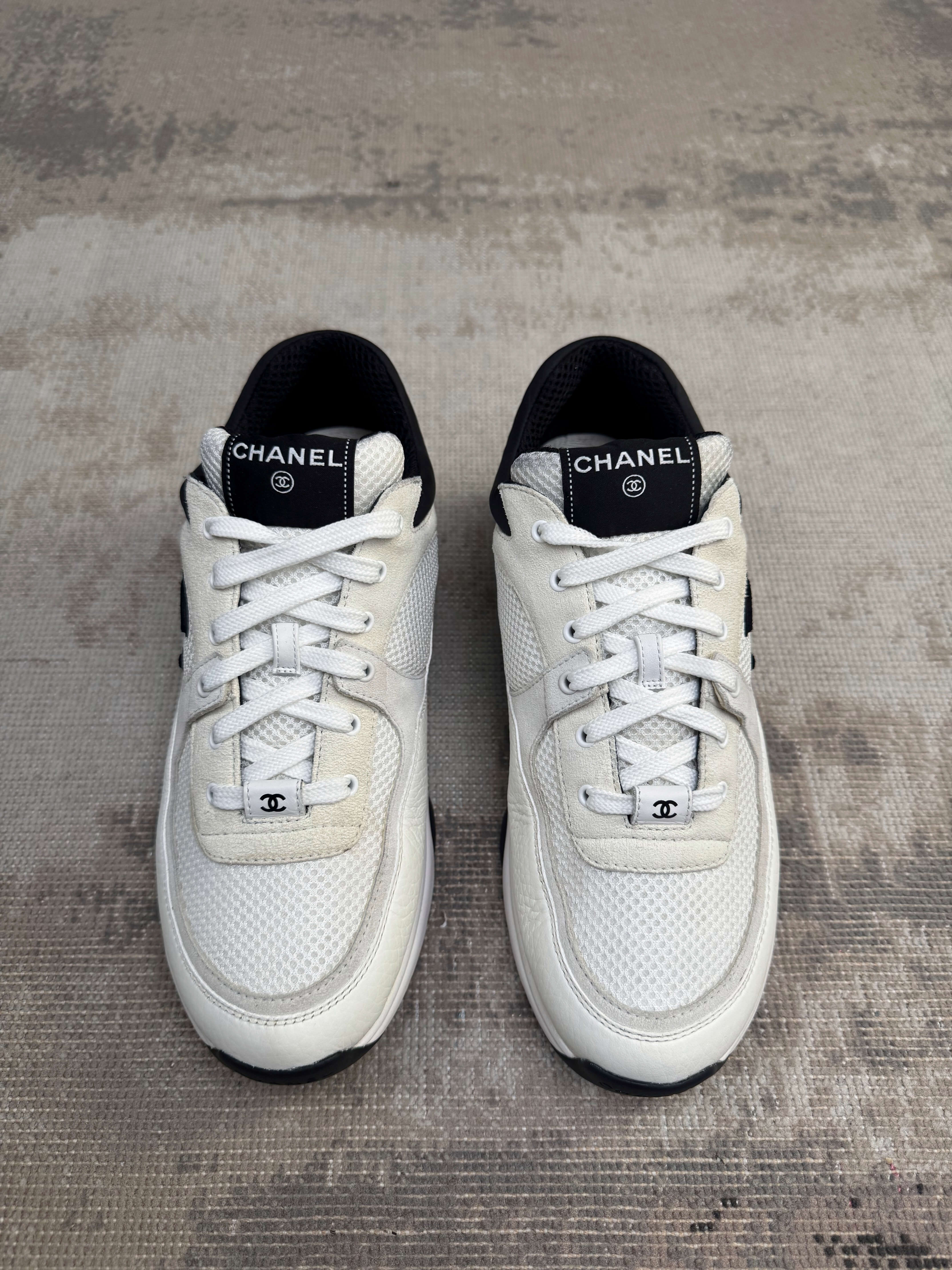 Chanel CC Runners - White Chanel
