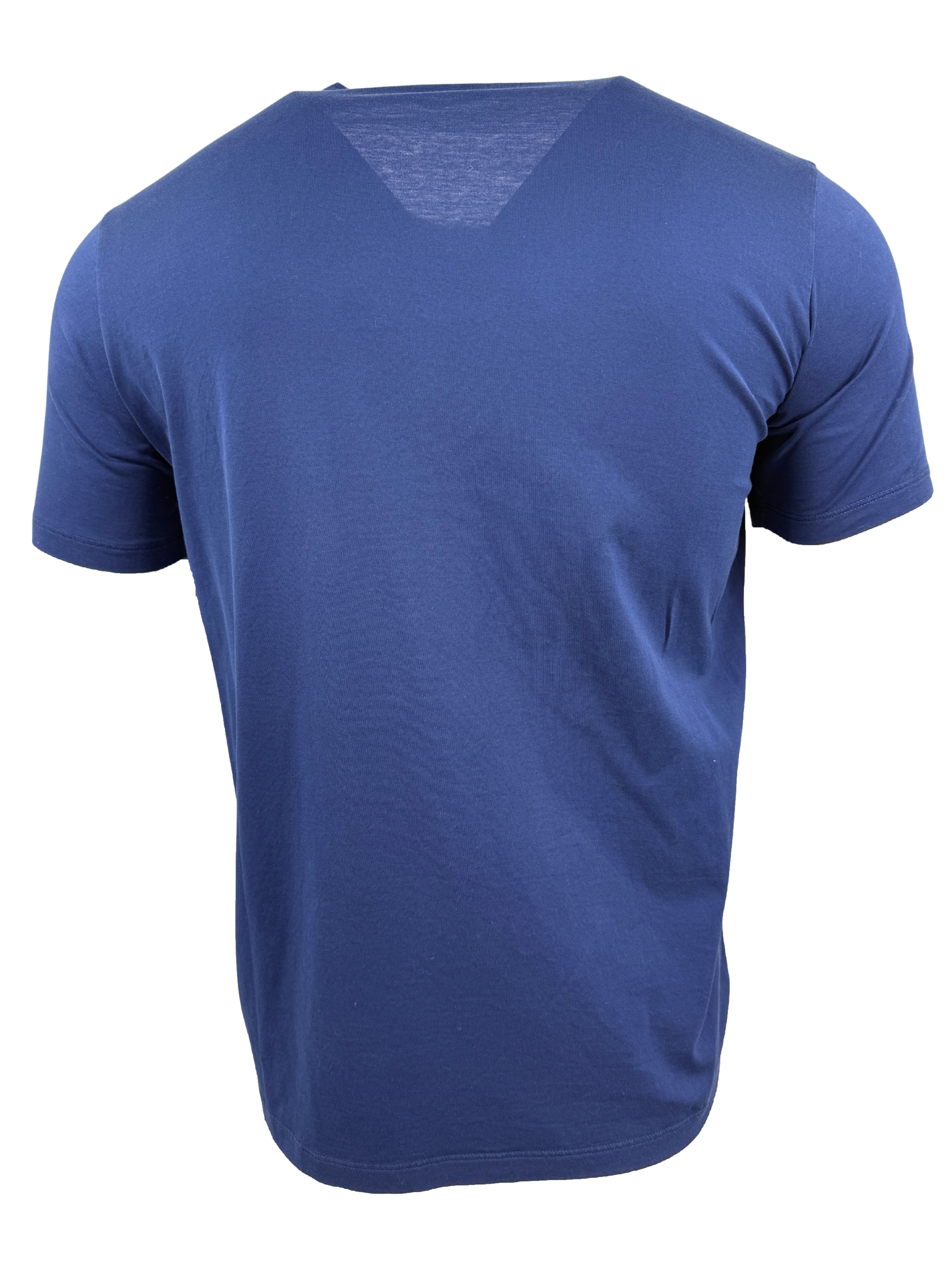 Prada Logo Pocket T-Shirt - Blue Prada