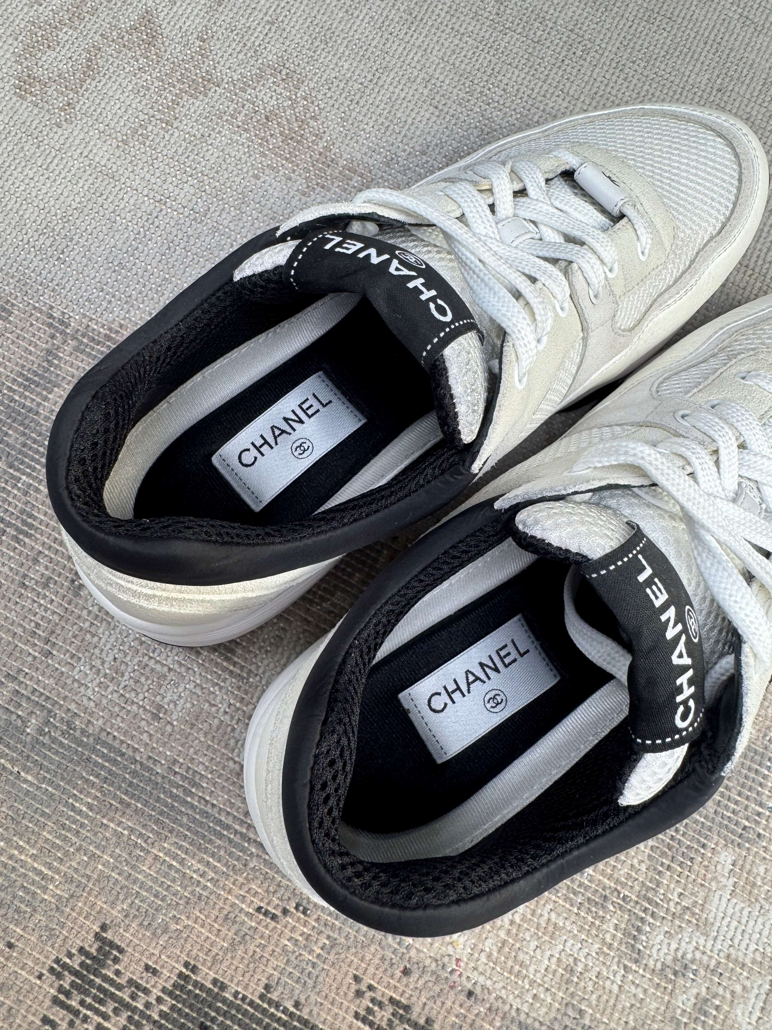Chanel CC Runners - White Chanel