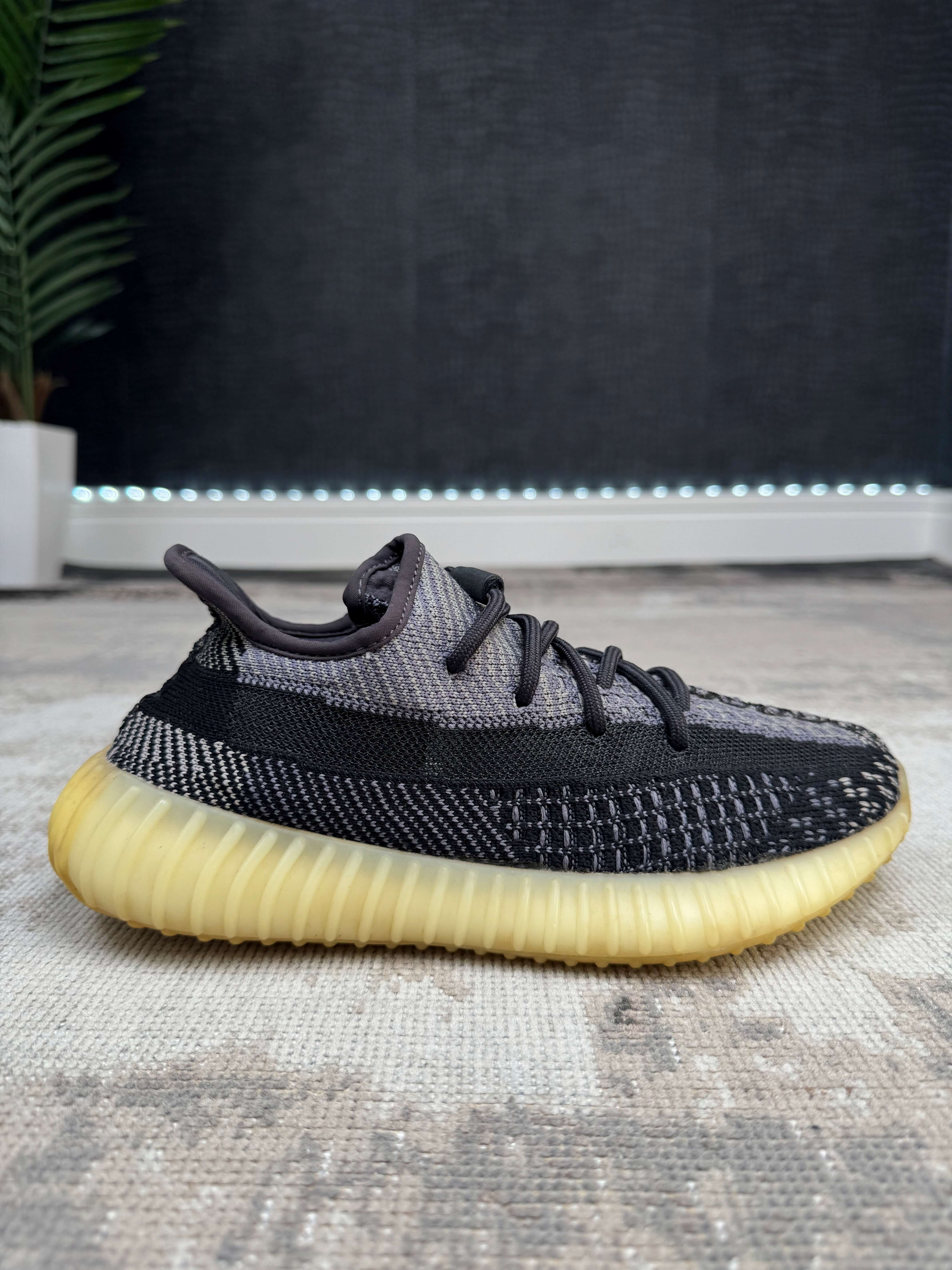 WOMENS - Yeezy 350 V2 Carbon Trainers