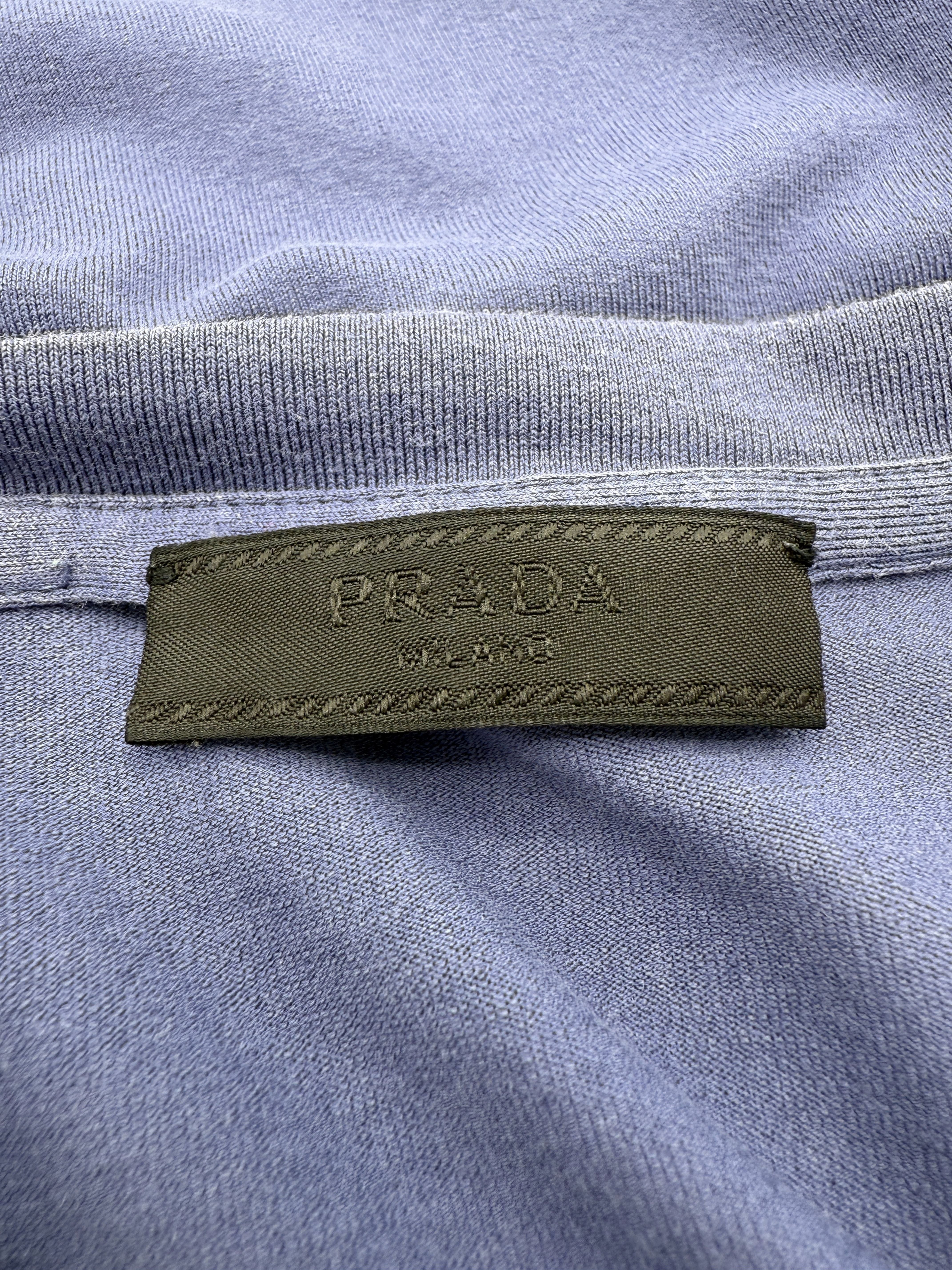 Prada Nylon Pocket T-Shirt - Blue Prada