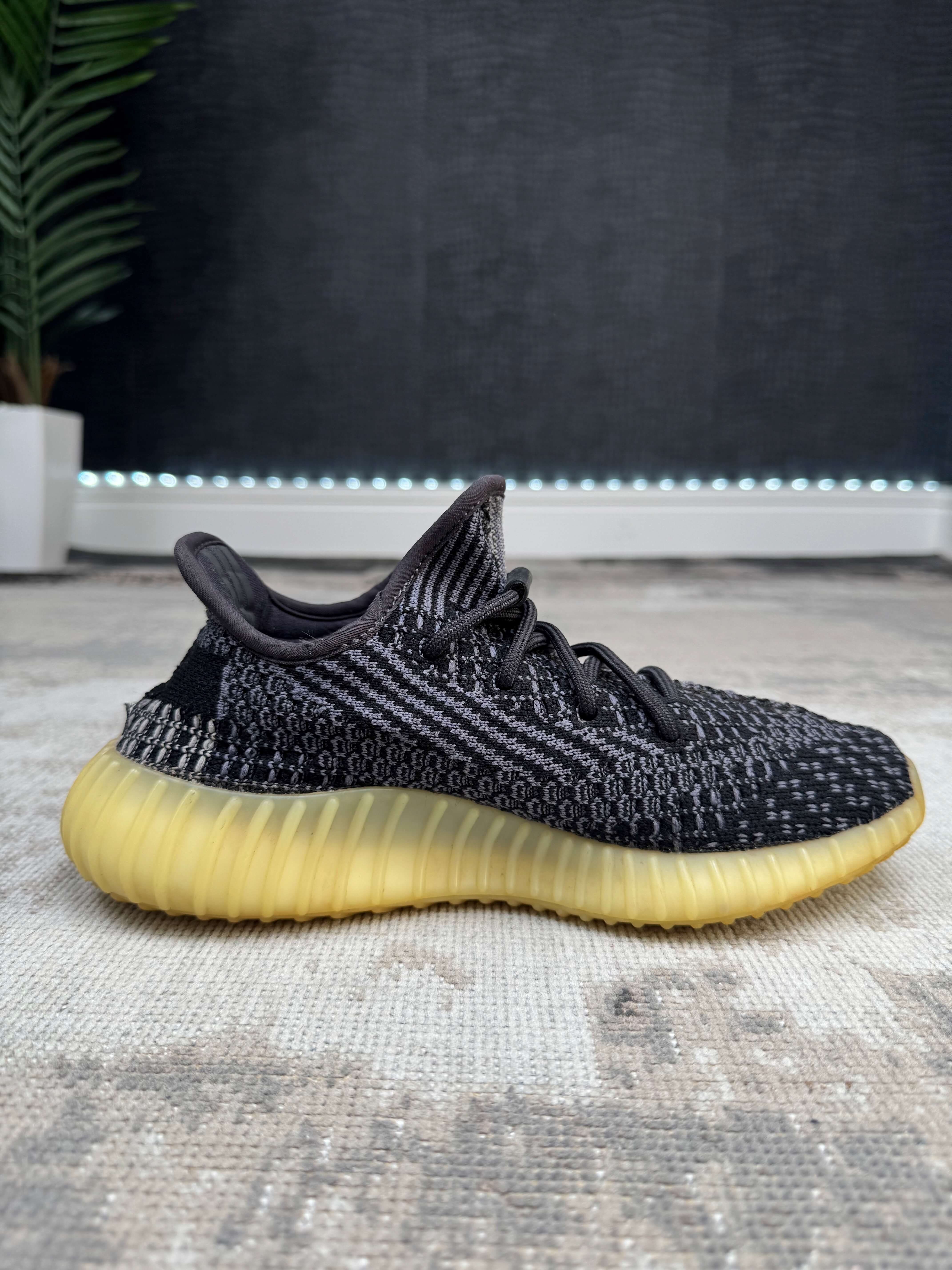 WOMENS - Yeezy 350 V2 Carbon Trainers