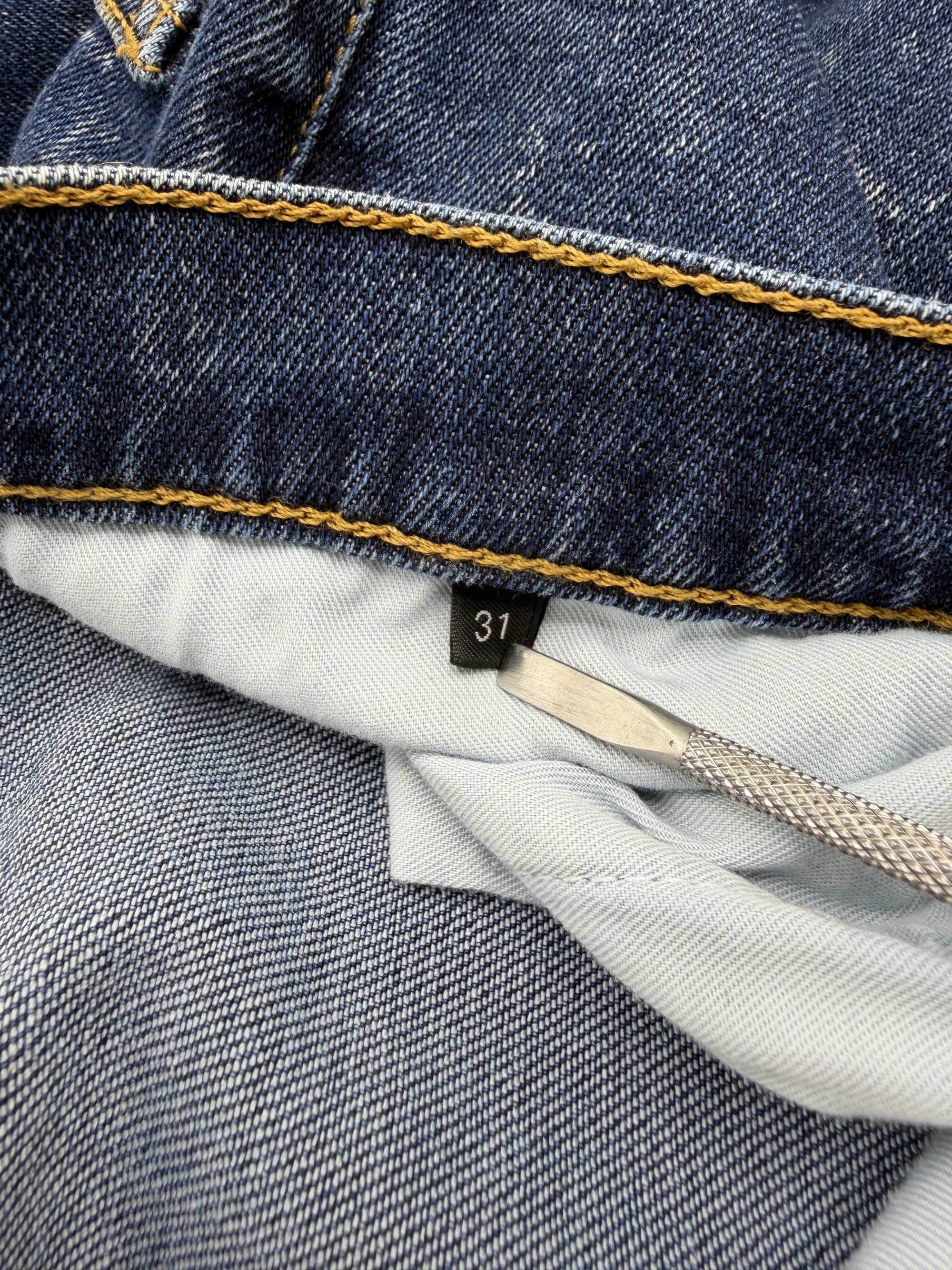 Valentino Marble Wash Jeans - Navy Valentino