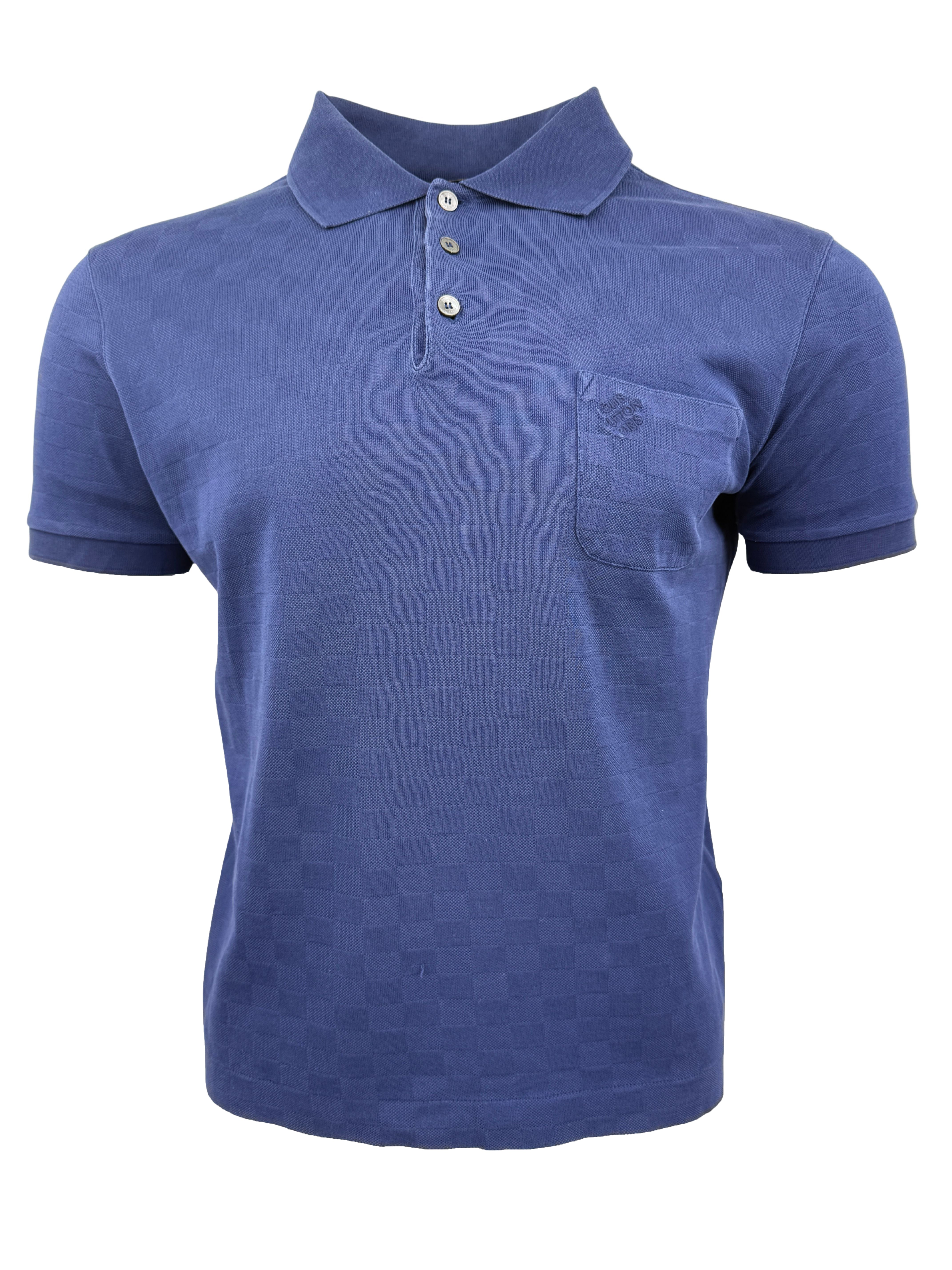Louis Vuitton Damier Polo Shirt - Blue Louis Vuitton
