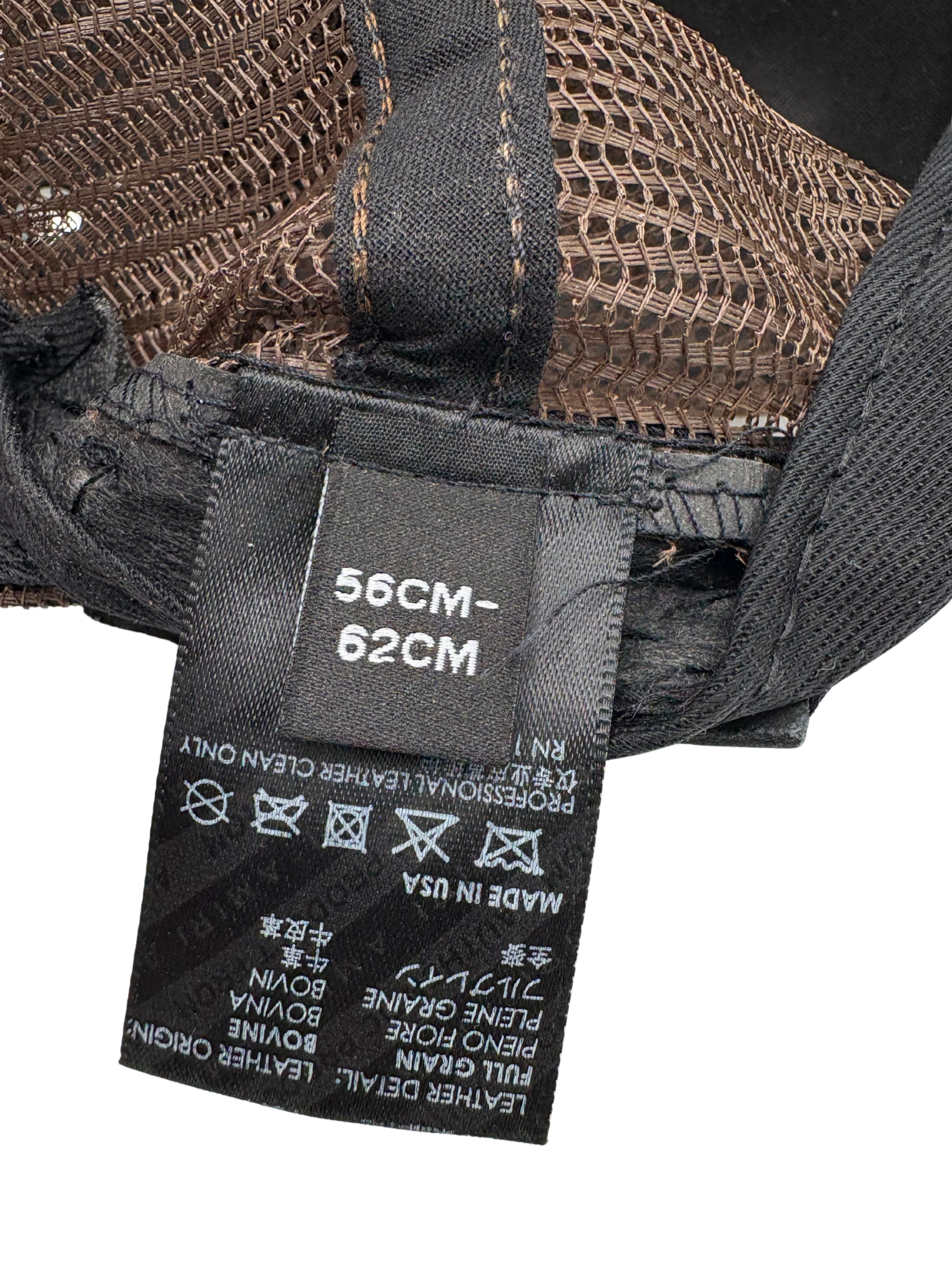 Amiri Three Star Trucker Cap - Brown NO SKU Amiri