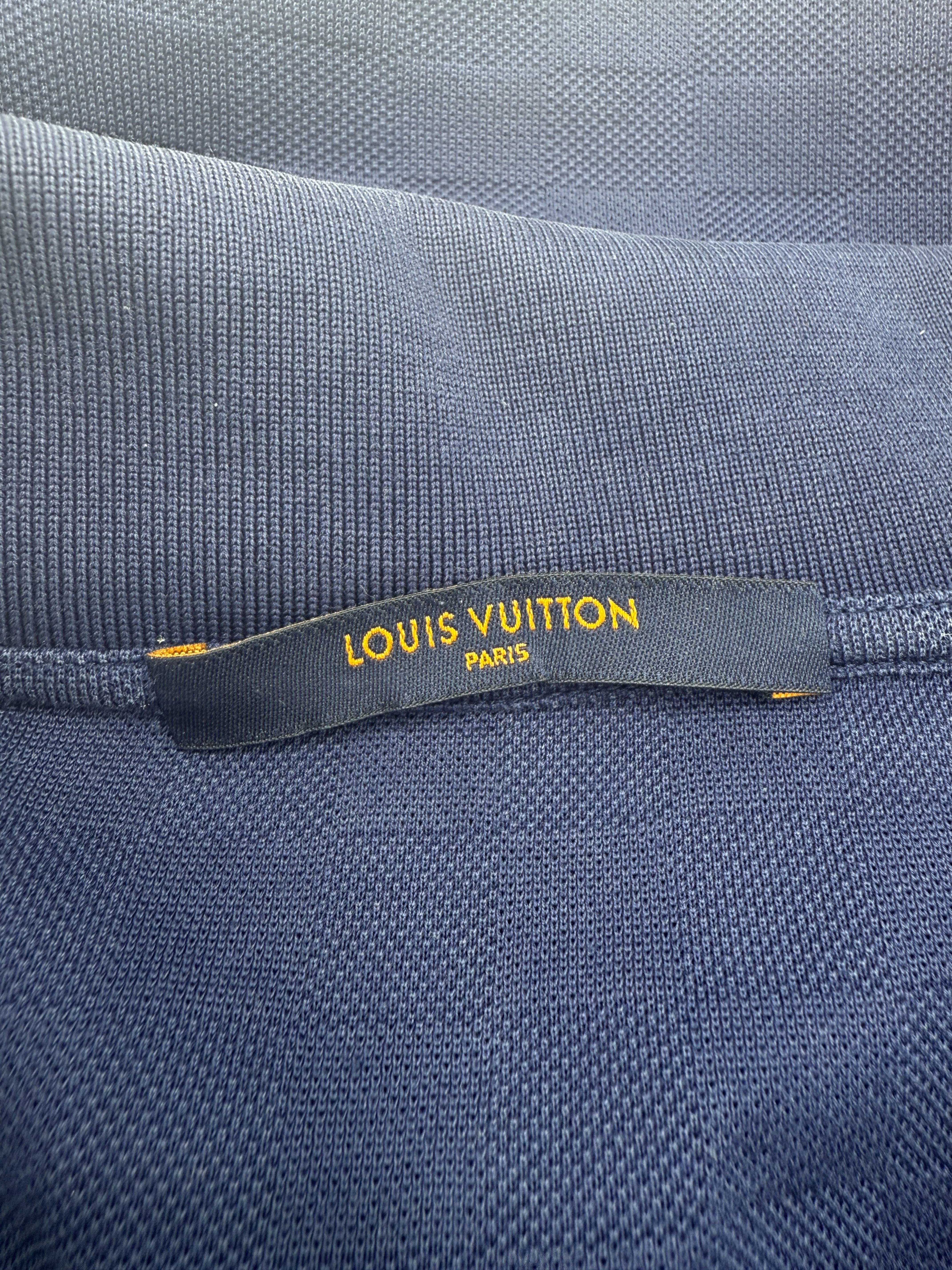 Louis Vuitton Damier Polo Shirt - Blue Louis Vuitton