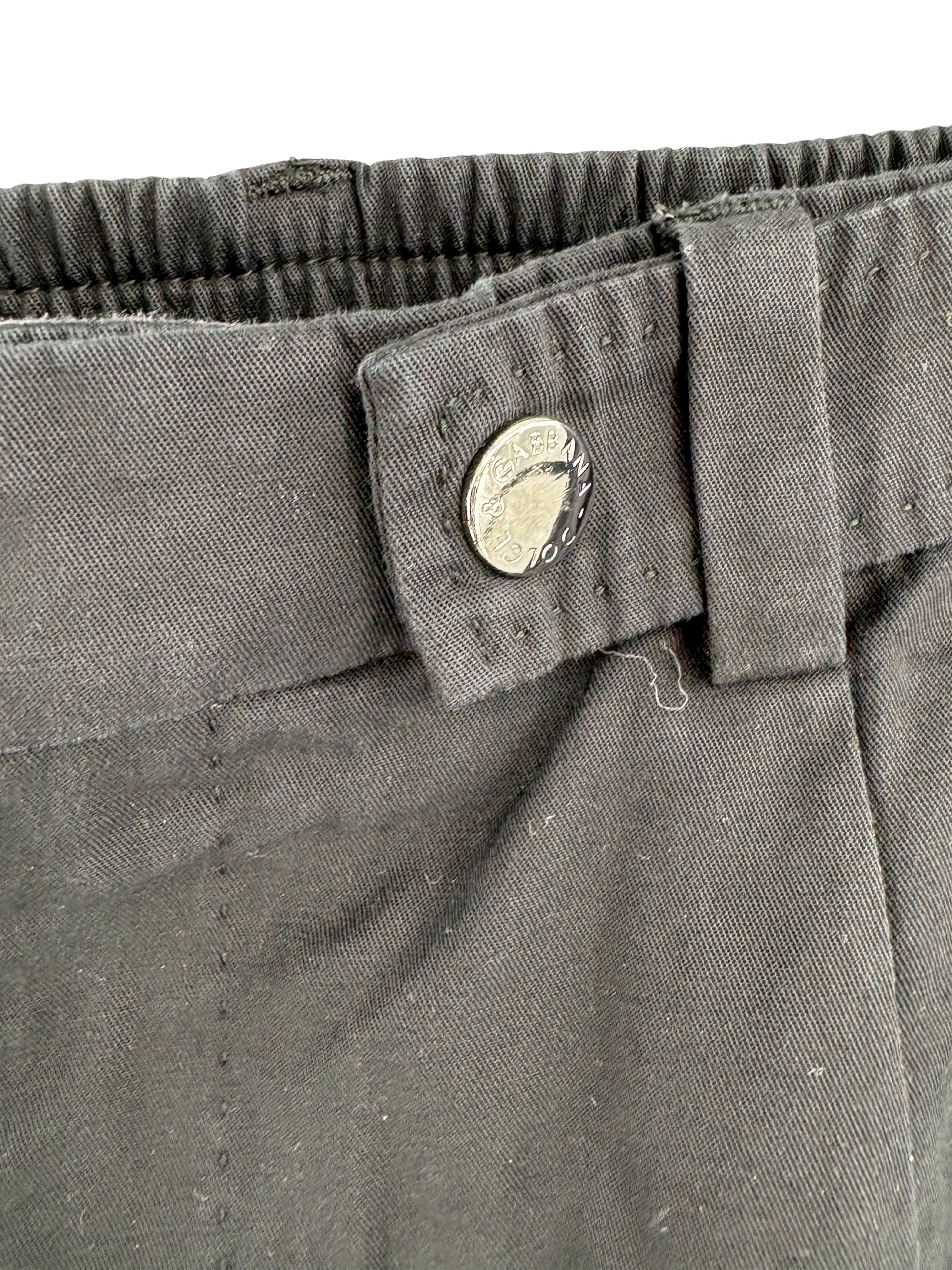 Dolce & Gabbana Chinos- Black Dolce & Gabbana