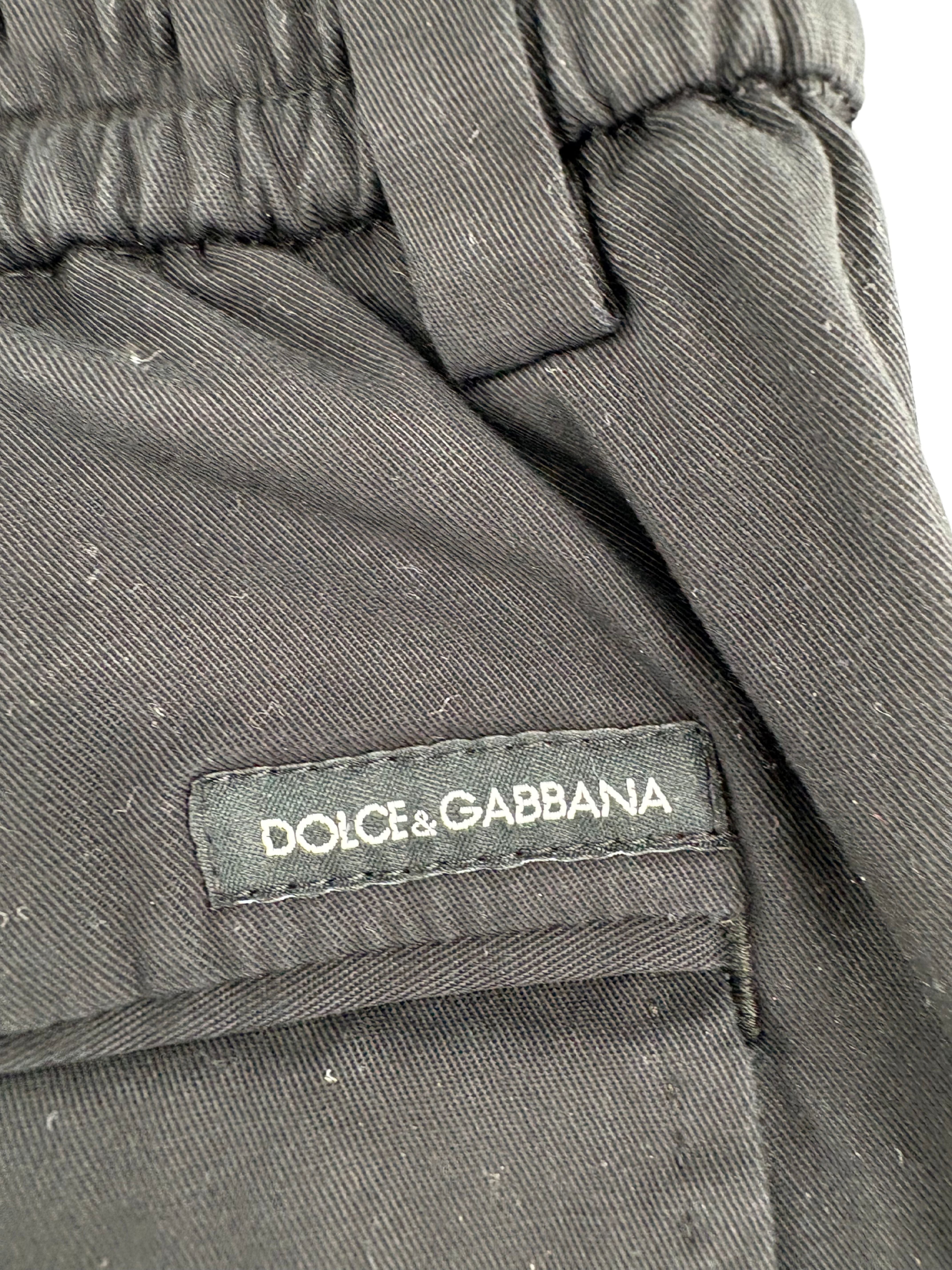 Dolce & Gabbana Chinos- Black Dolce & Gabbana