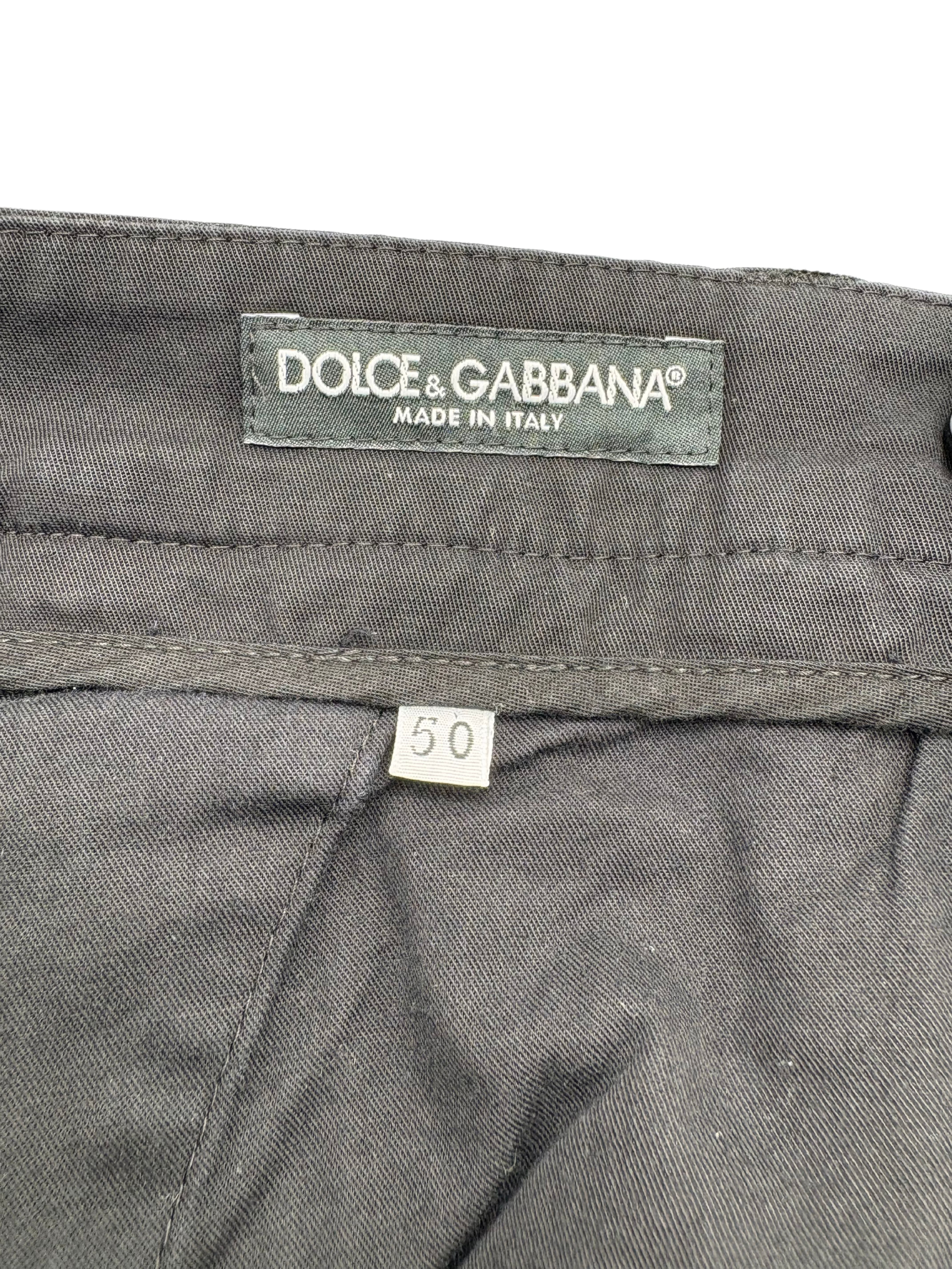 Dolce & Gabbana Chinos- Black Dolce & Gabbana