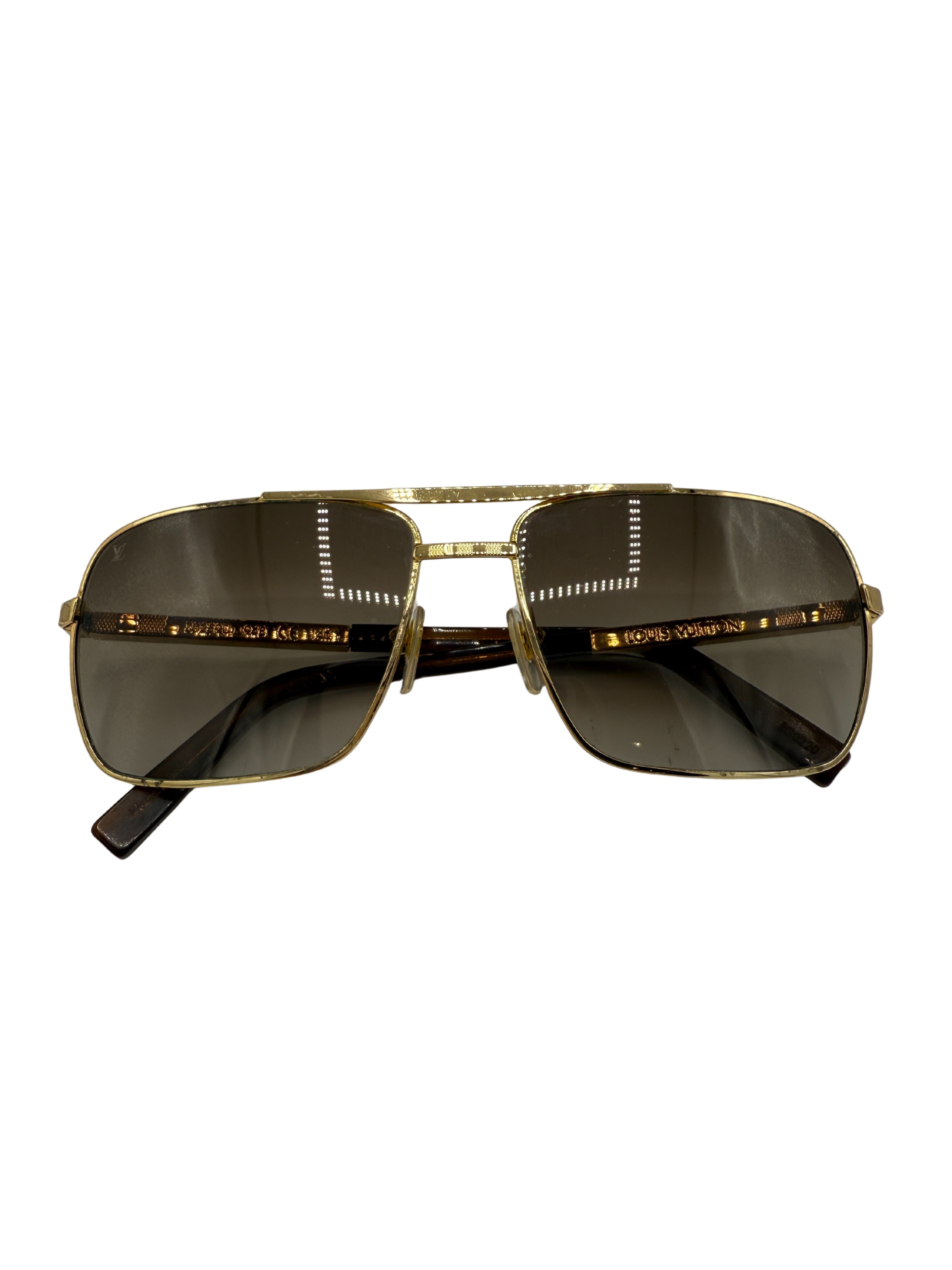 Louis Vuitton Attitude Sunglasses - Gold