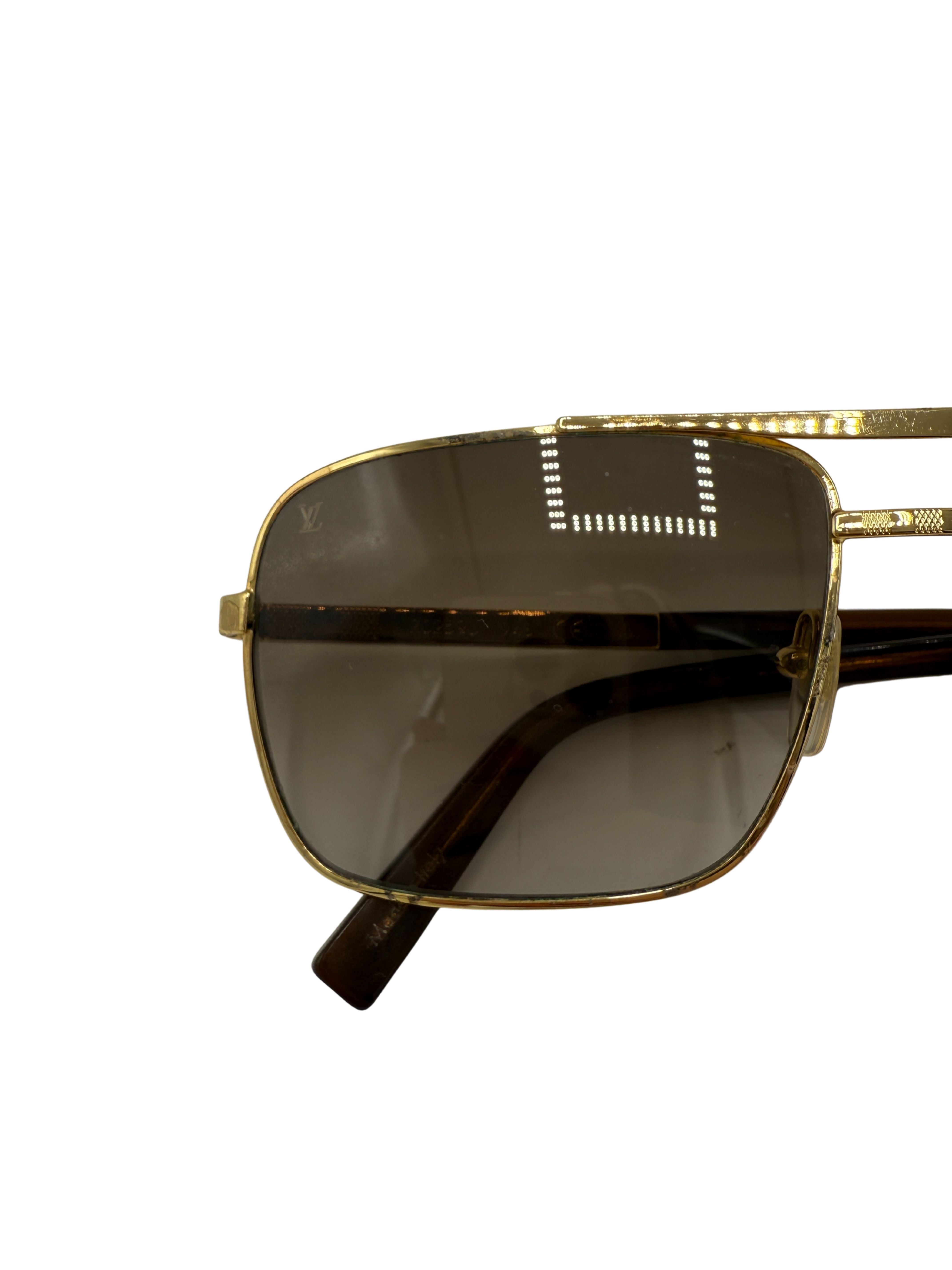 Louis Vuitton Attitude Sunglasses - Gold