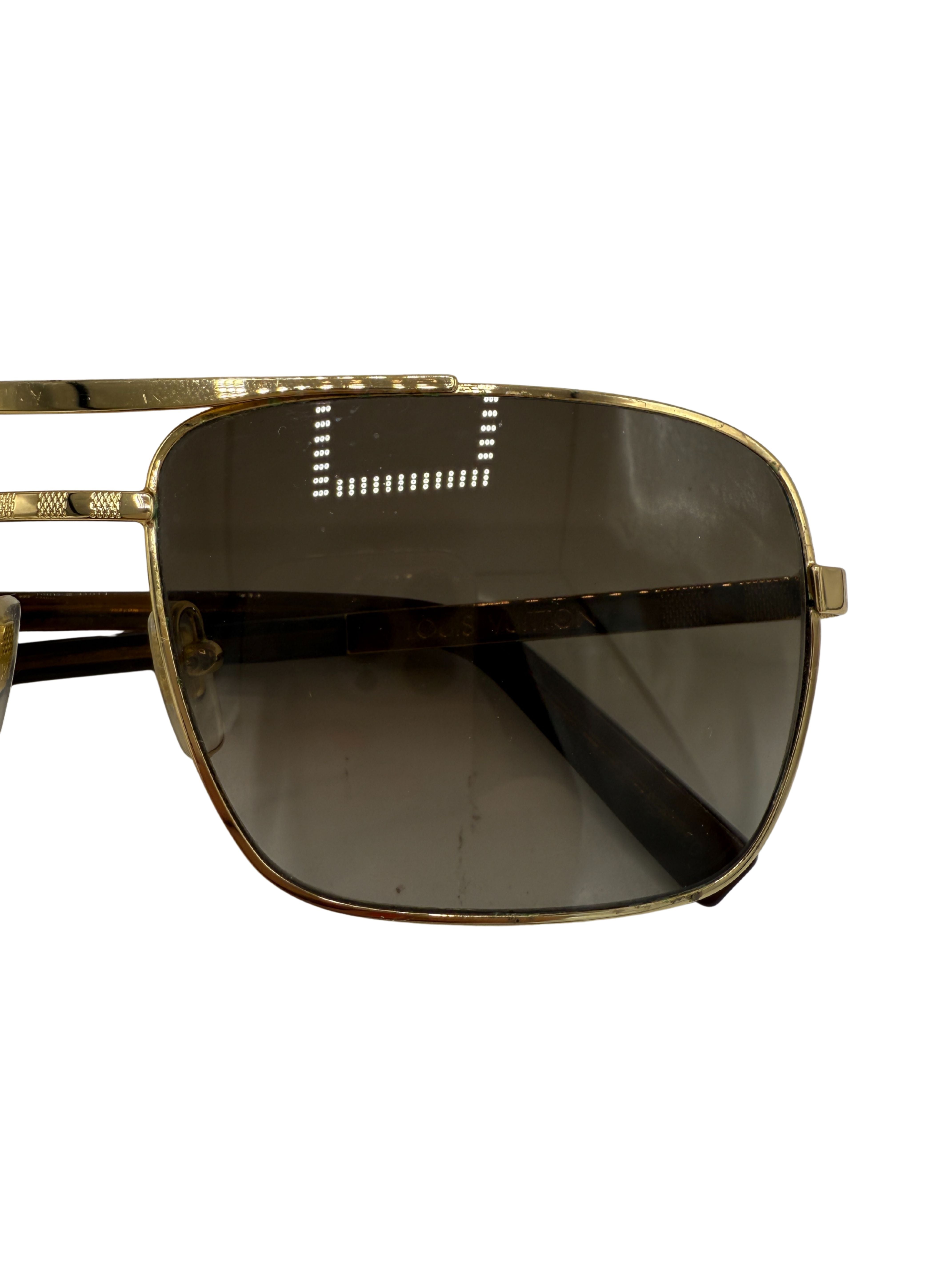 Louis Vuitton Attitude Sunglasses - Gold