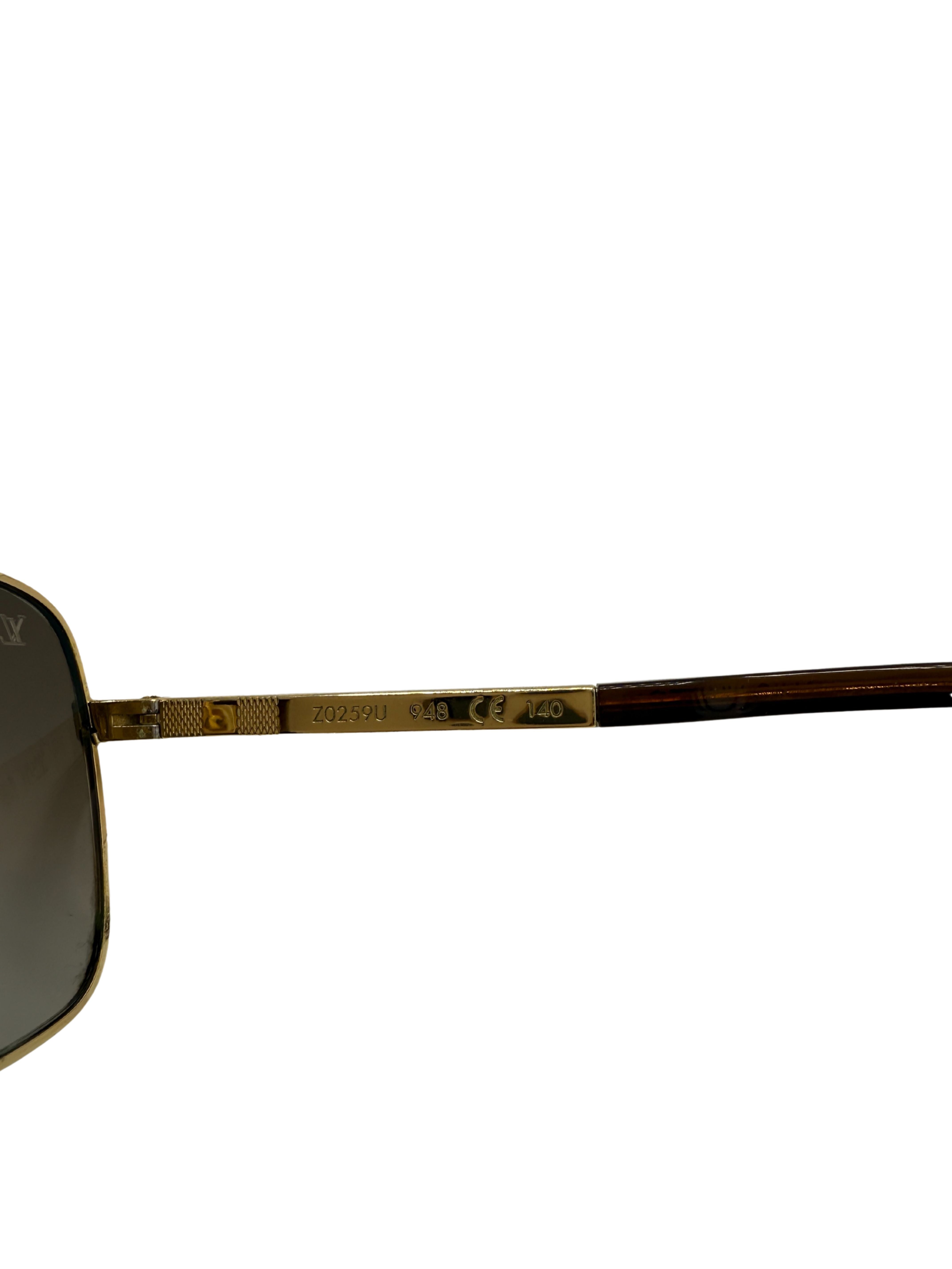 Louis Vuitton Attitude Sunglasses - Gold