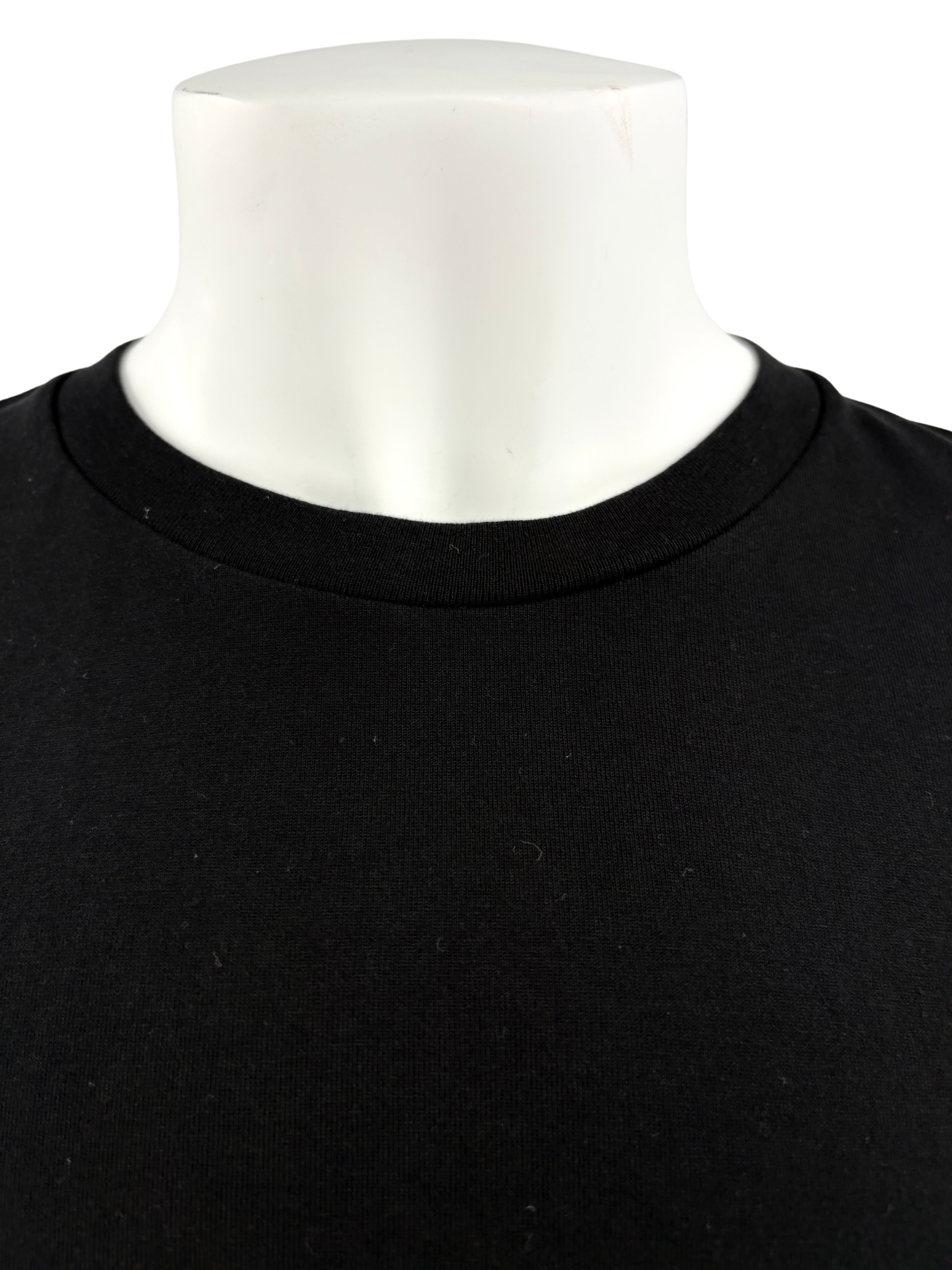 Dolce & Gabbana Side Printed Logo T-shirt - Black Dolce & Gabbana