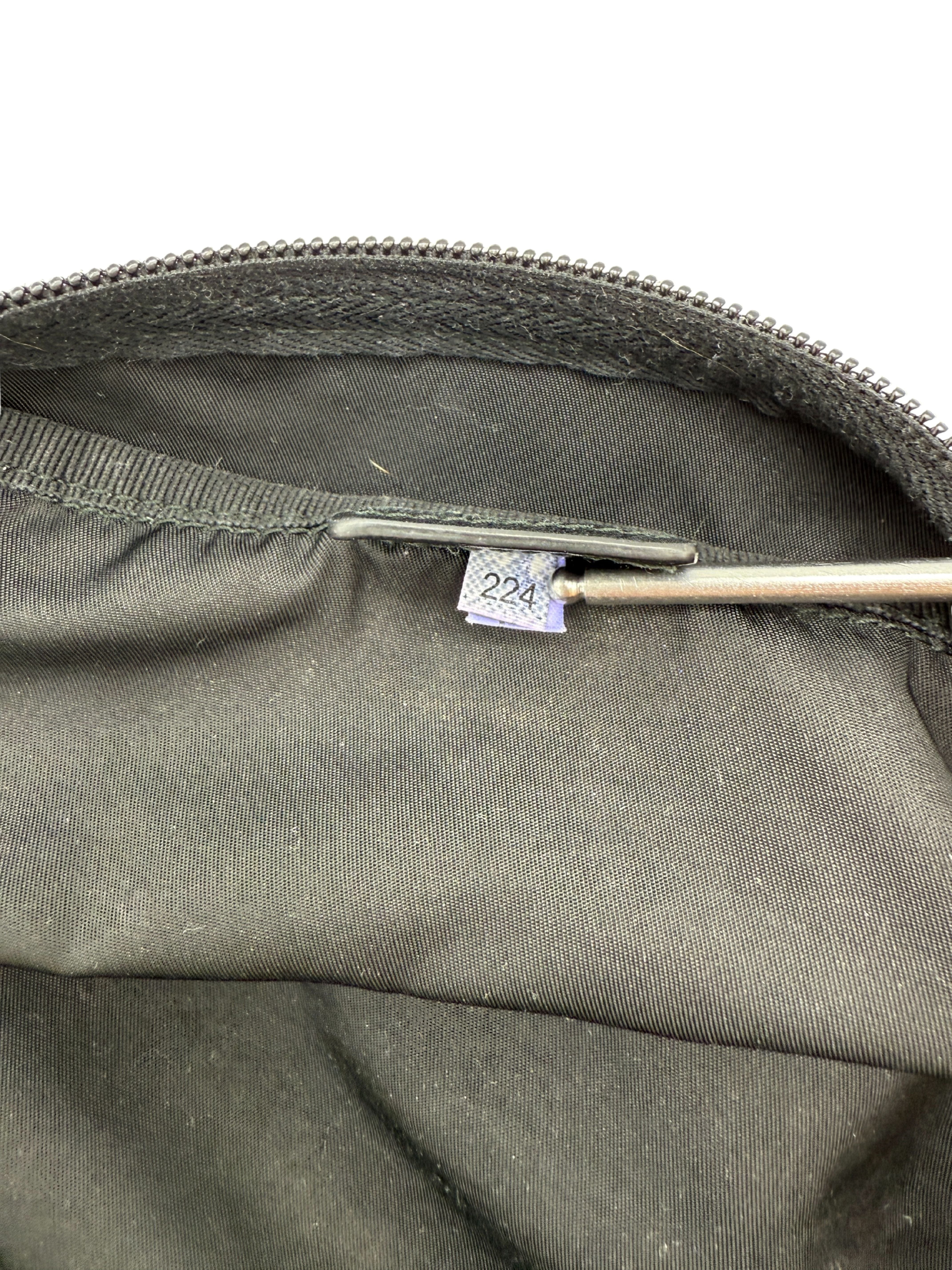 Prada Re-Nylon and Saffiano Necessaire Wash Bag - Black Prada
