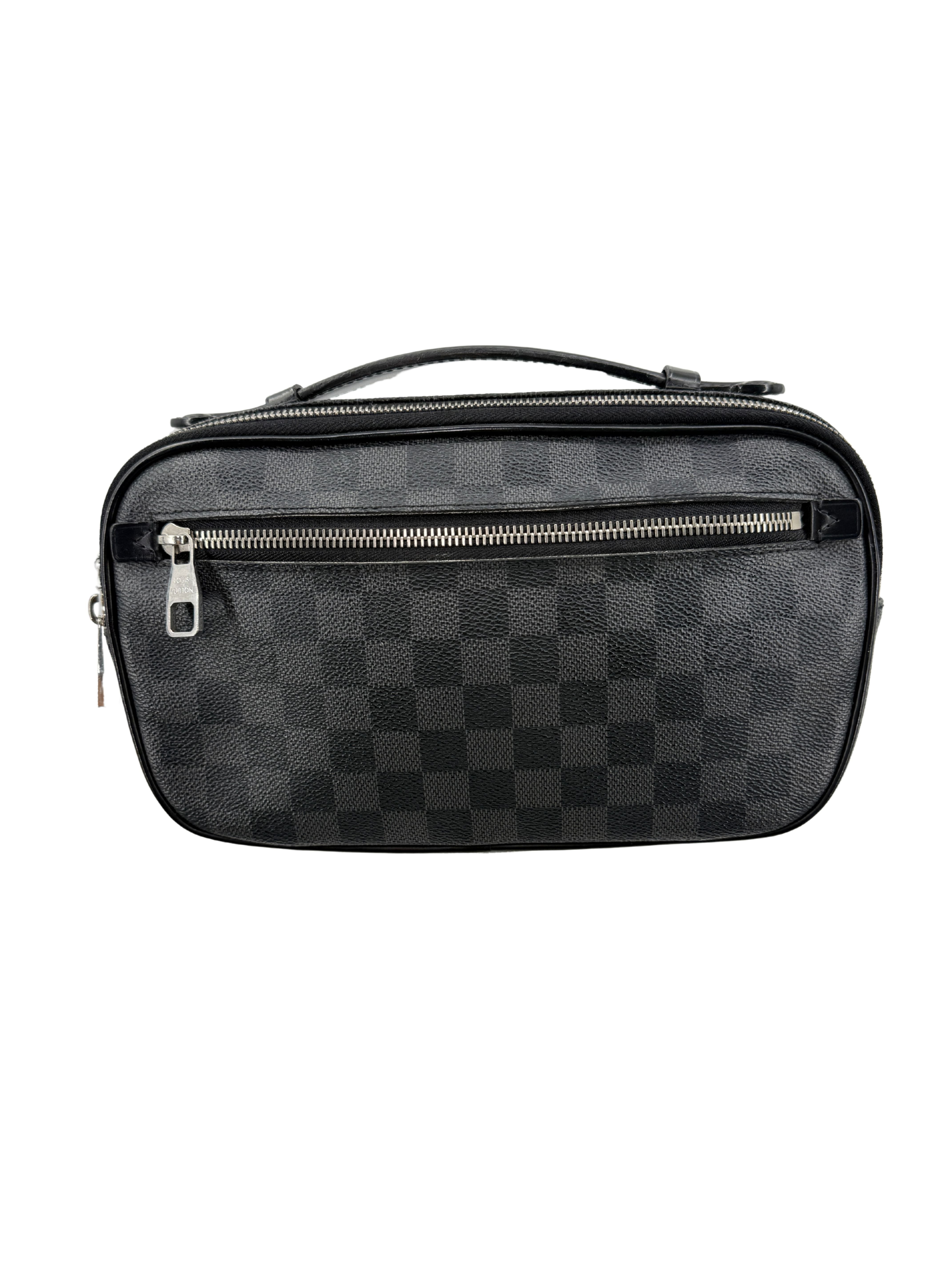 Louis Vuitton Damier Canvas Ambler Bag - Grey
