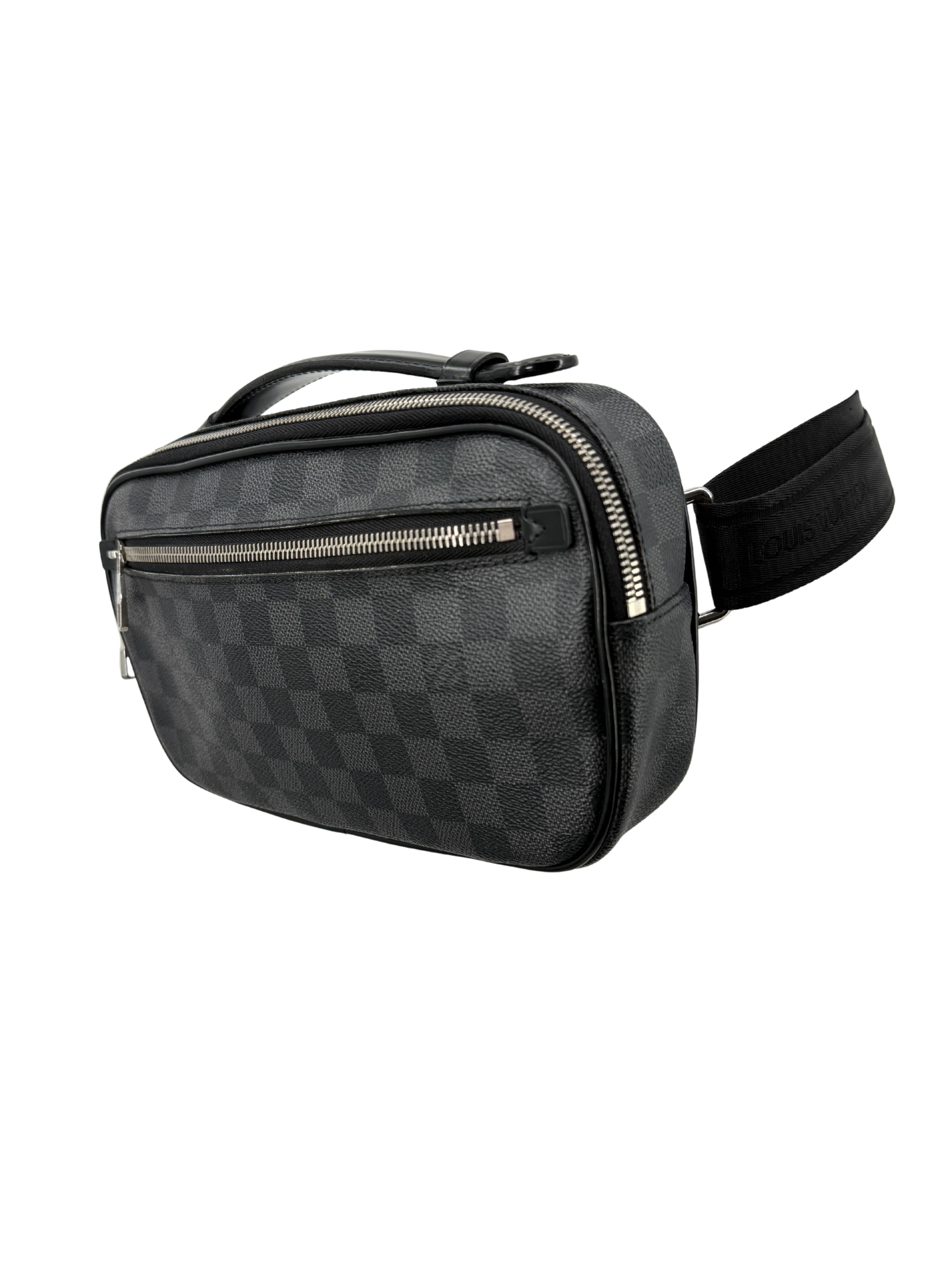 Louis Vuitton Damier Canvas Ambler Bag - Grey