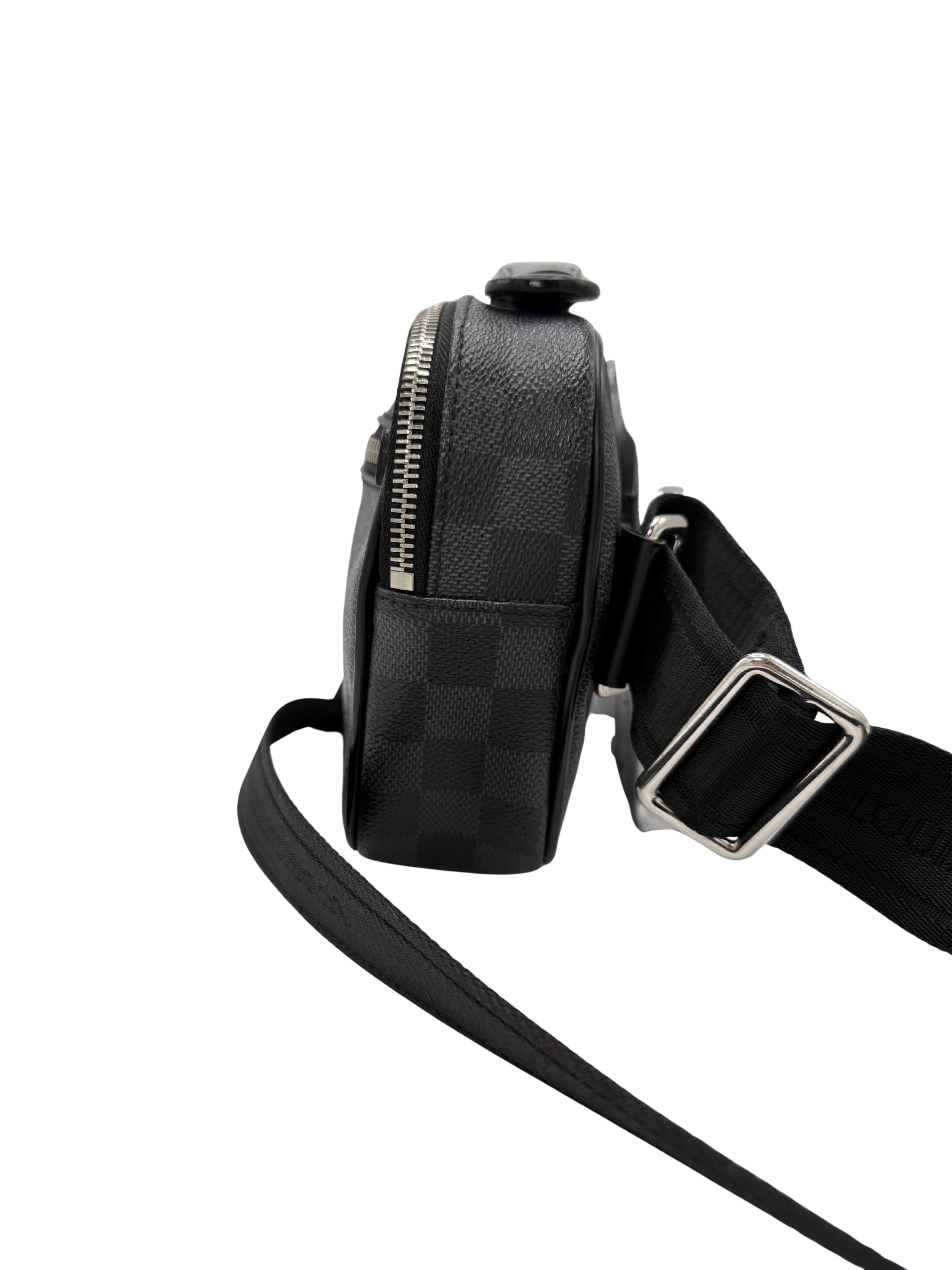 Louis Vuitton Damier Canvas Ambler Bag - Grey