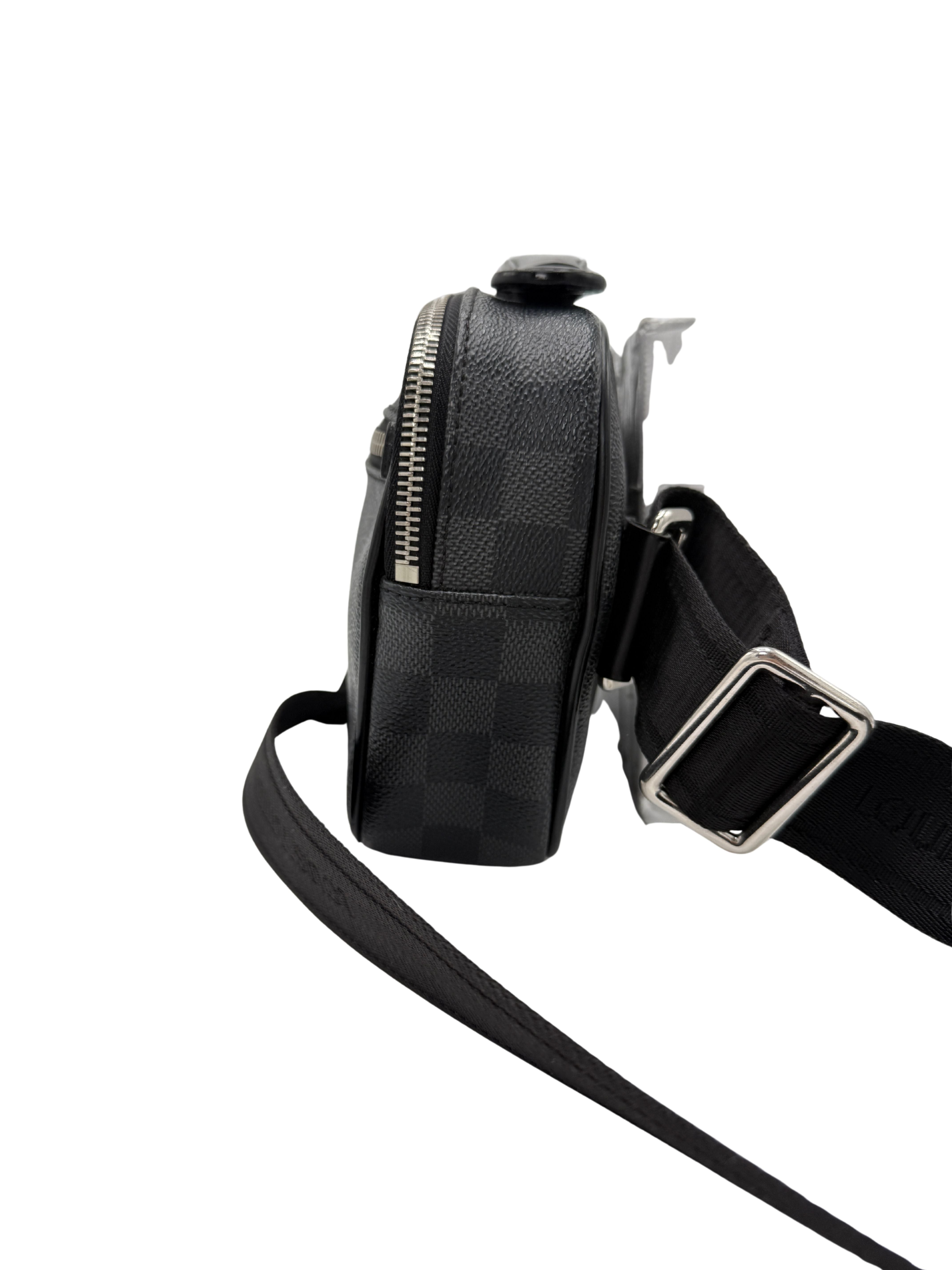 Louis Vuitton Damier Canvas Ambler Bag - Grey