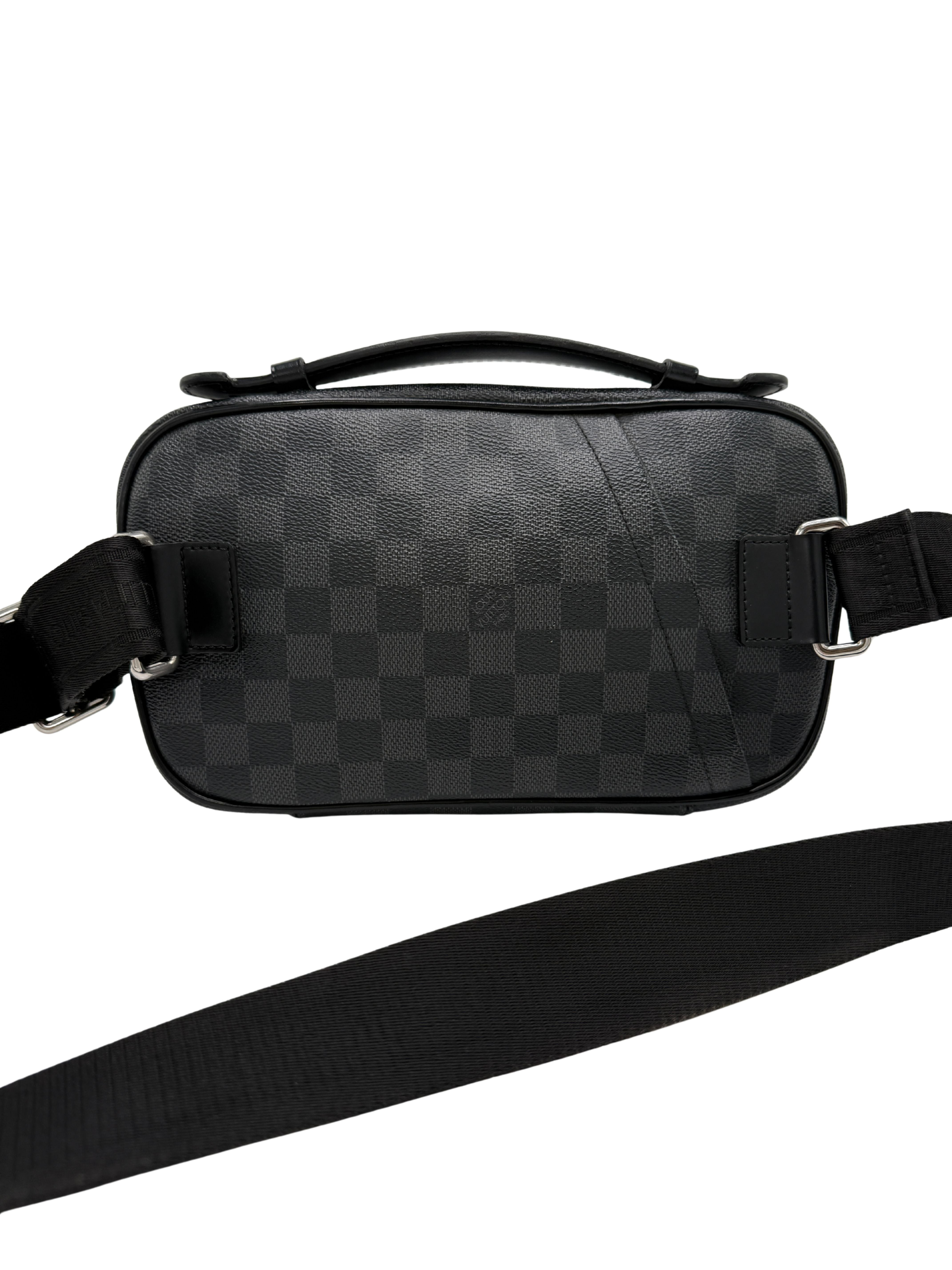 Louis Vuitton Damier Canvas Ambler Bag - Grey