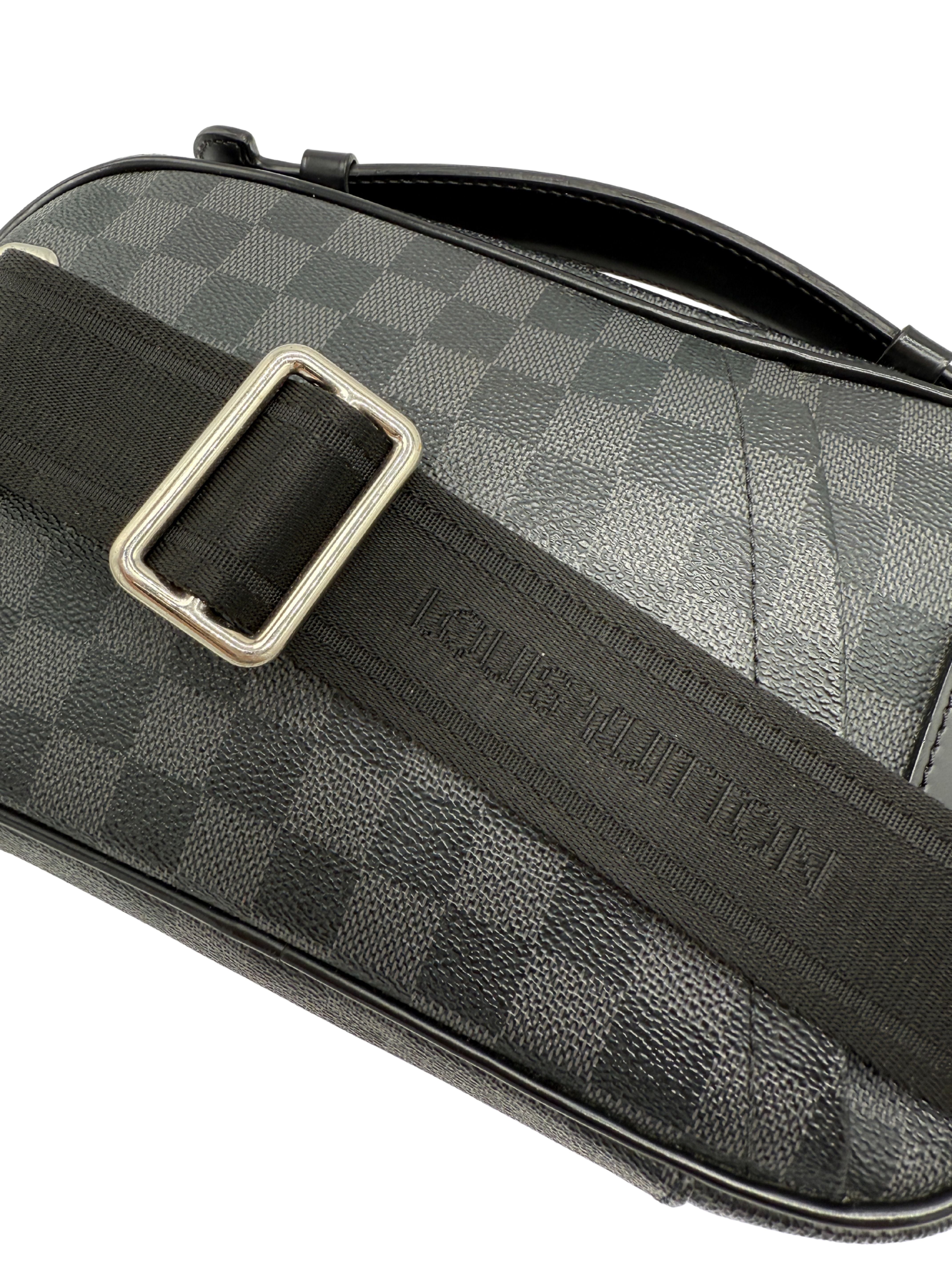 Louis Vuitton Damier Canvas Ambler Bag - Grey