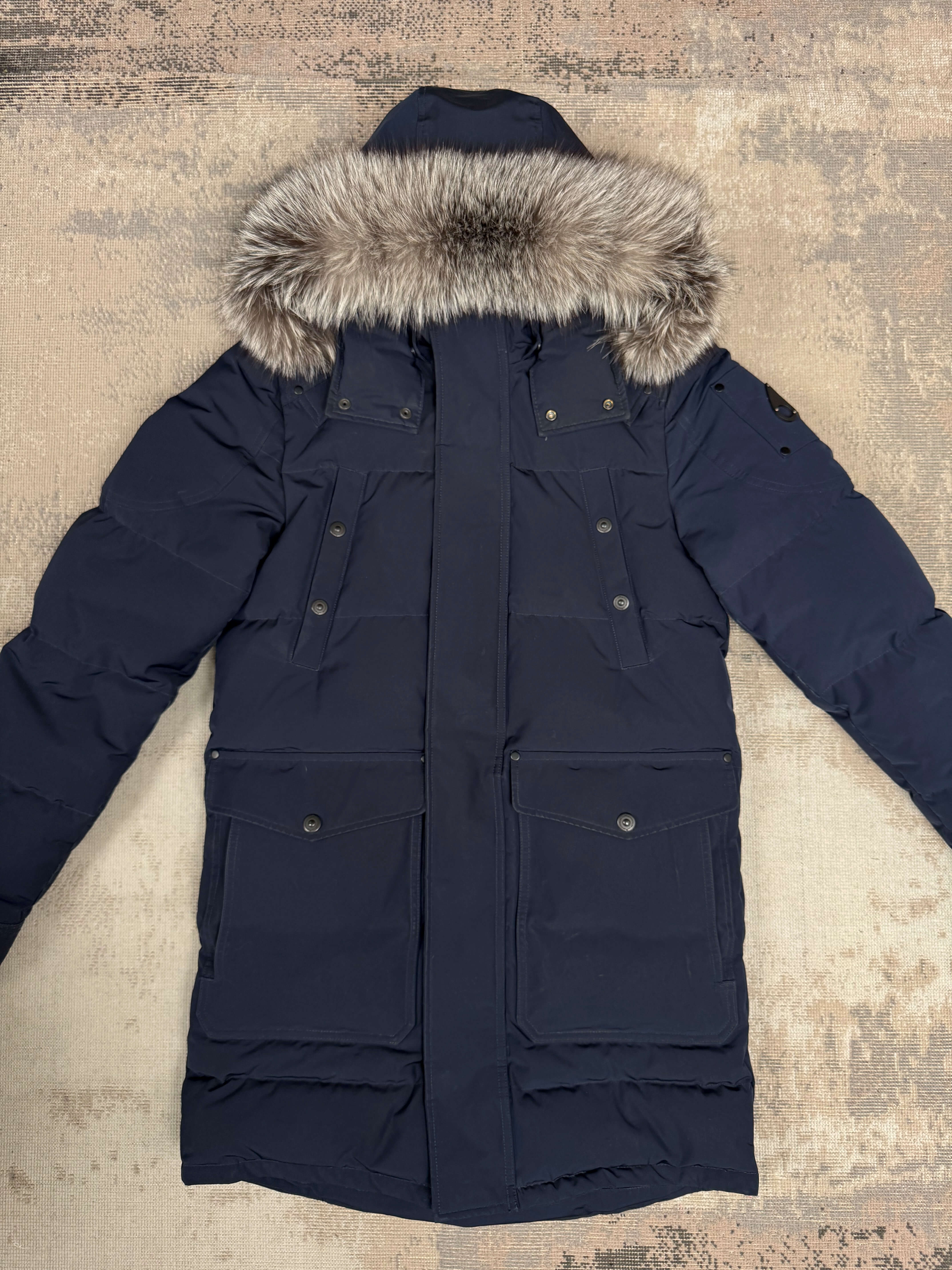 Moose Knuckles Onyx Big Ridge Parka - Navy