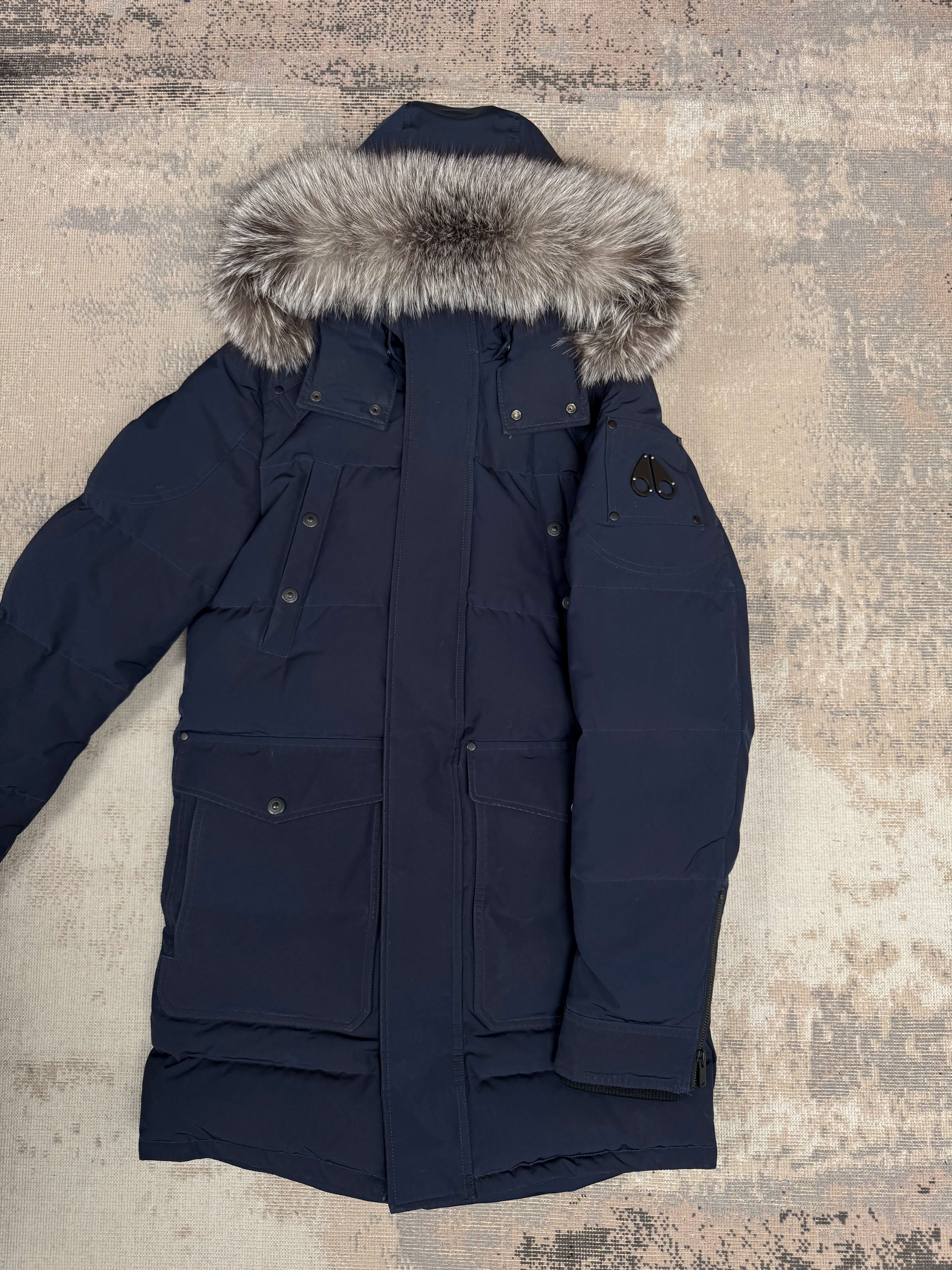 Moose Knuckles Onyx Big Ridge Parka - Navy