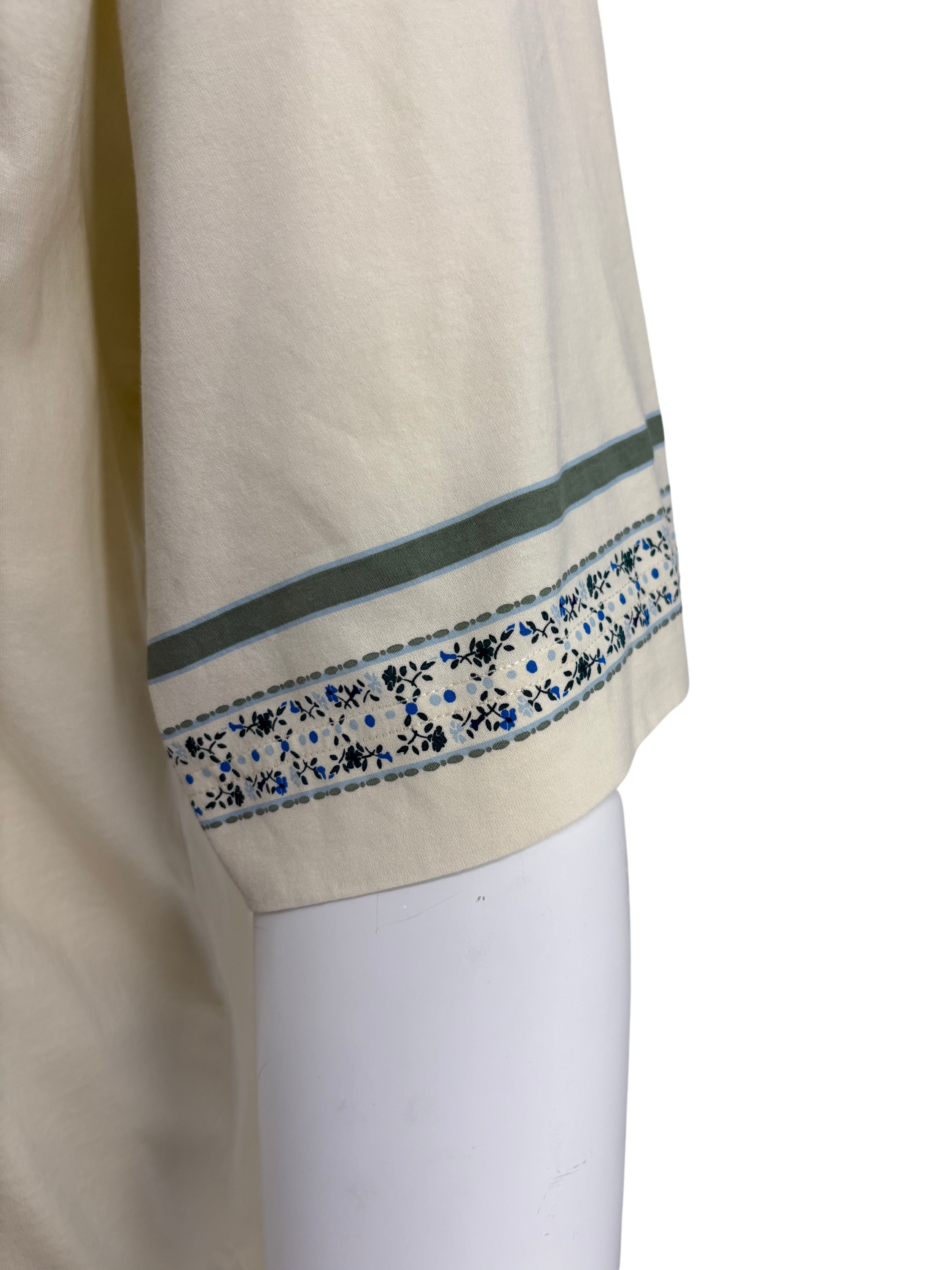 Givenchy Flower Sleeve T-Shirt - Ivory Givenchy