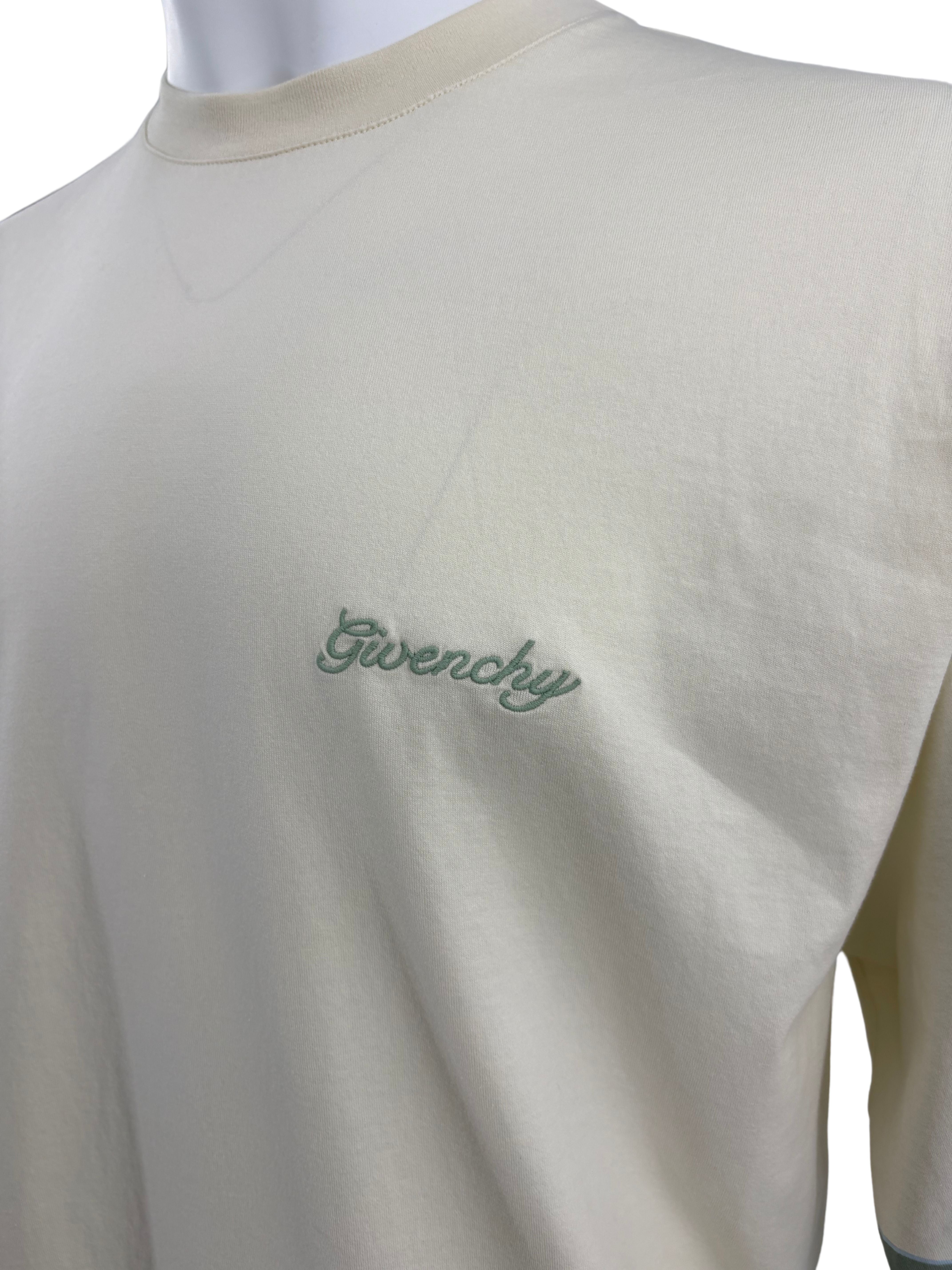 Givenchy Flower Sleeve T-Shirt - Ivory Givenchy