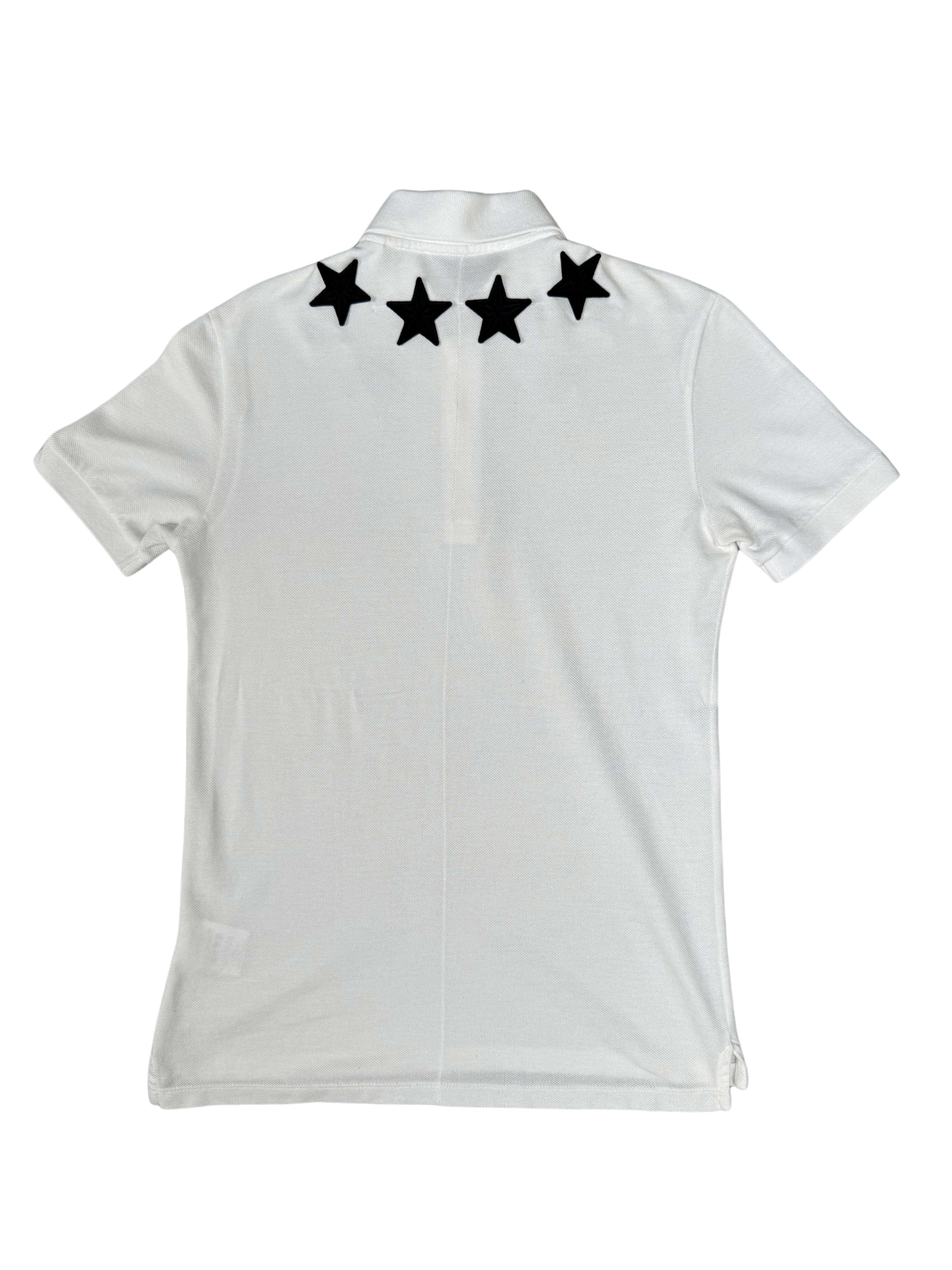 Givenchy Star Polo - White