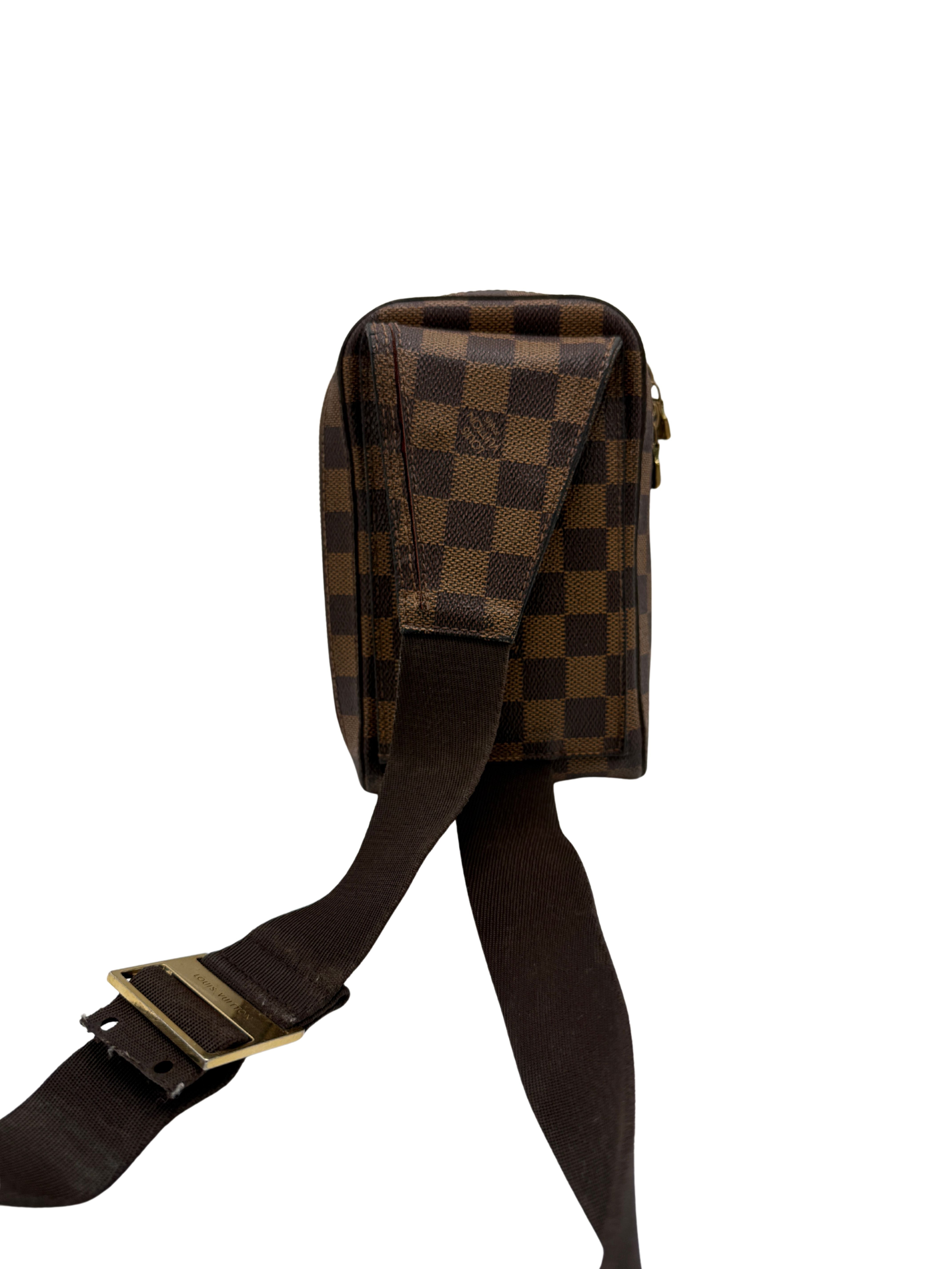 Louis Vuitton Geronimos Damier Ebene Bag - Brown Louis Vuitton