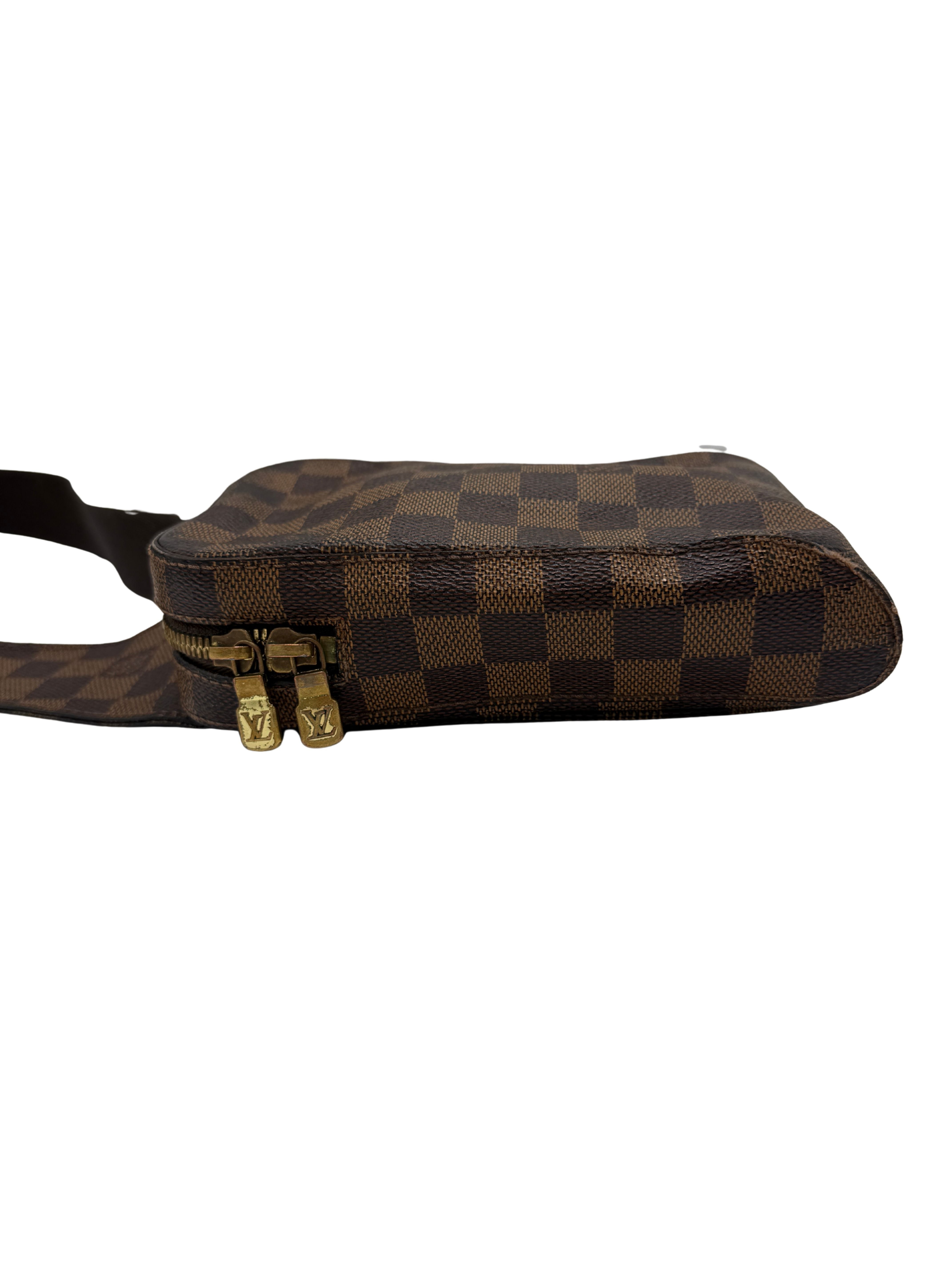 Louis Vuitton Geronimos Damier Ebene Bag - Brown Louis Vuitton