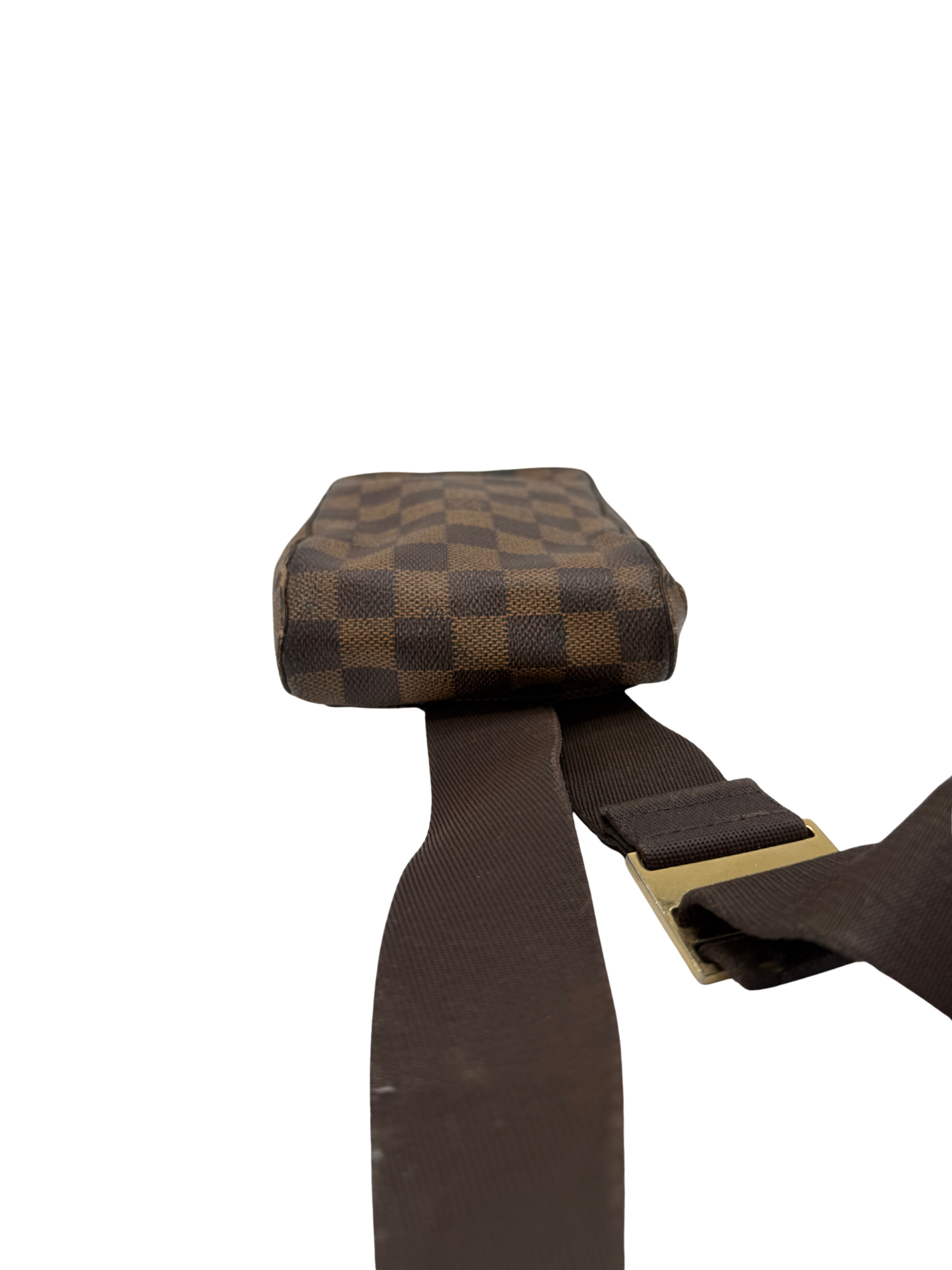 Louis Vuitton Geronimos Damier Ebene Bag - Brown Louis Vuitton