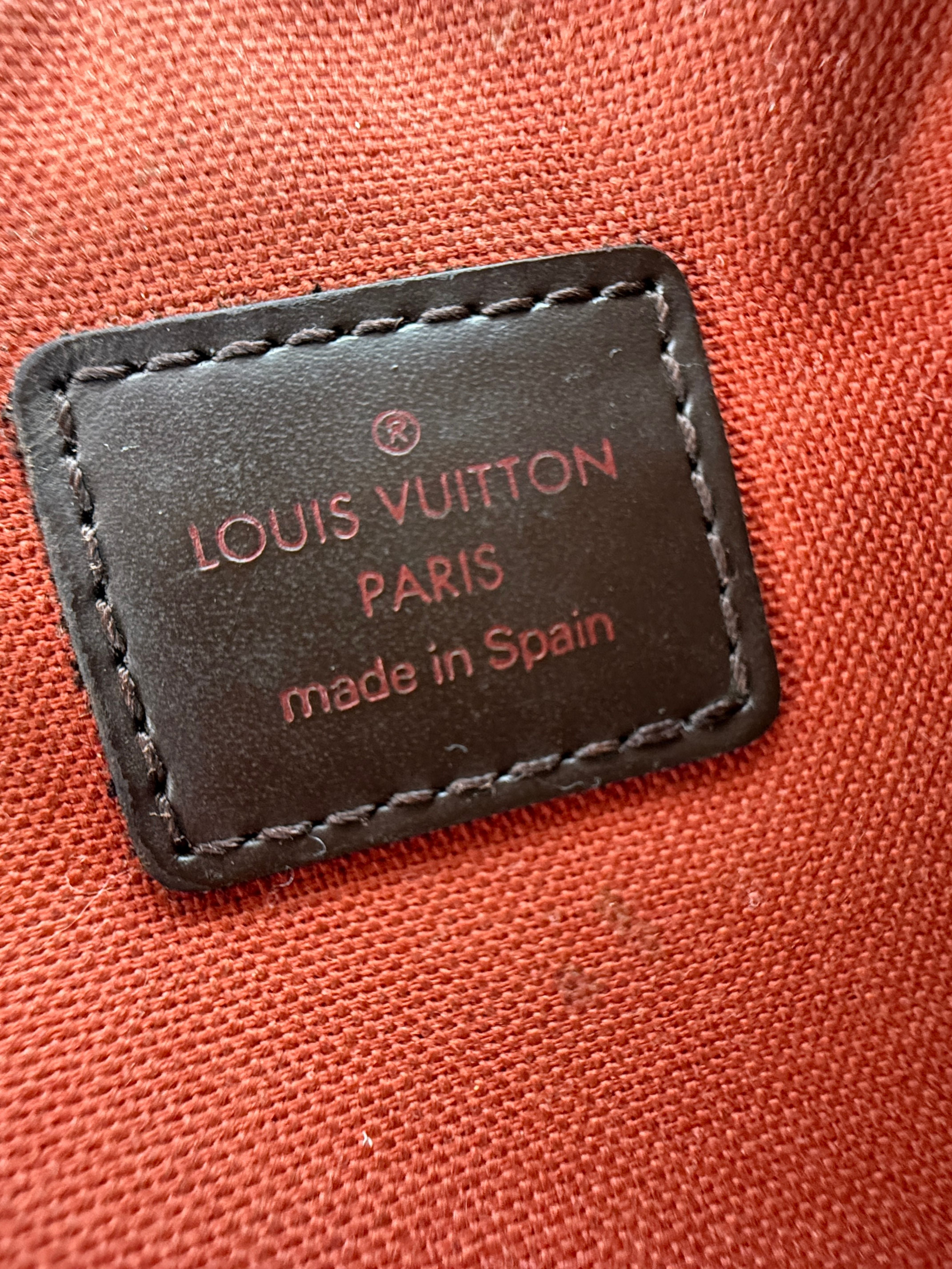 Louis Vuitton Geronimos Damier Ebene Bag - Brown Louis Vuitton