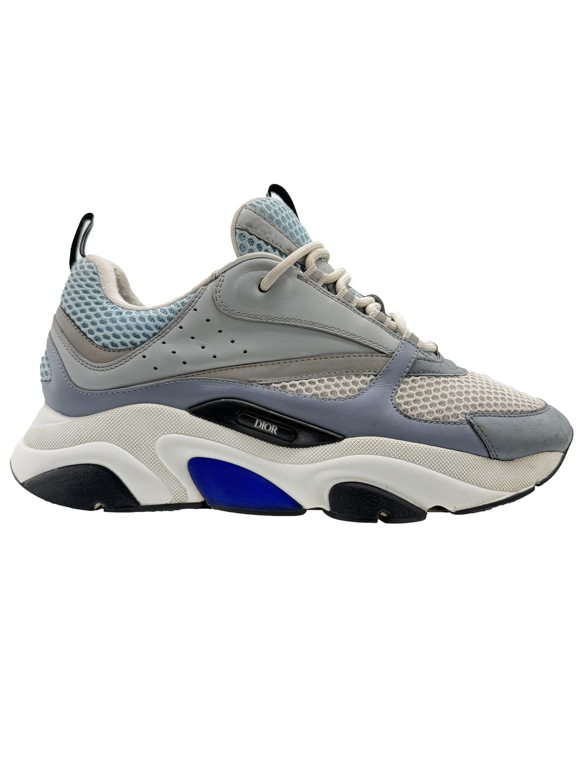 Dior B22 Trainer- Grey/Blue LACE Dior