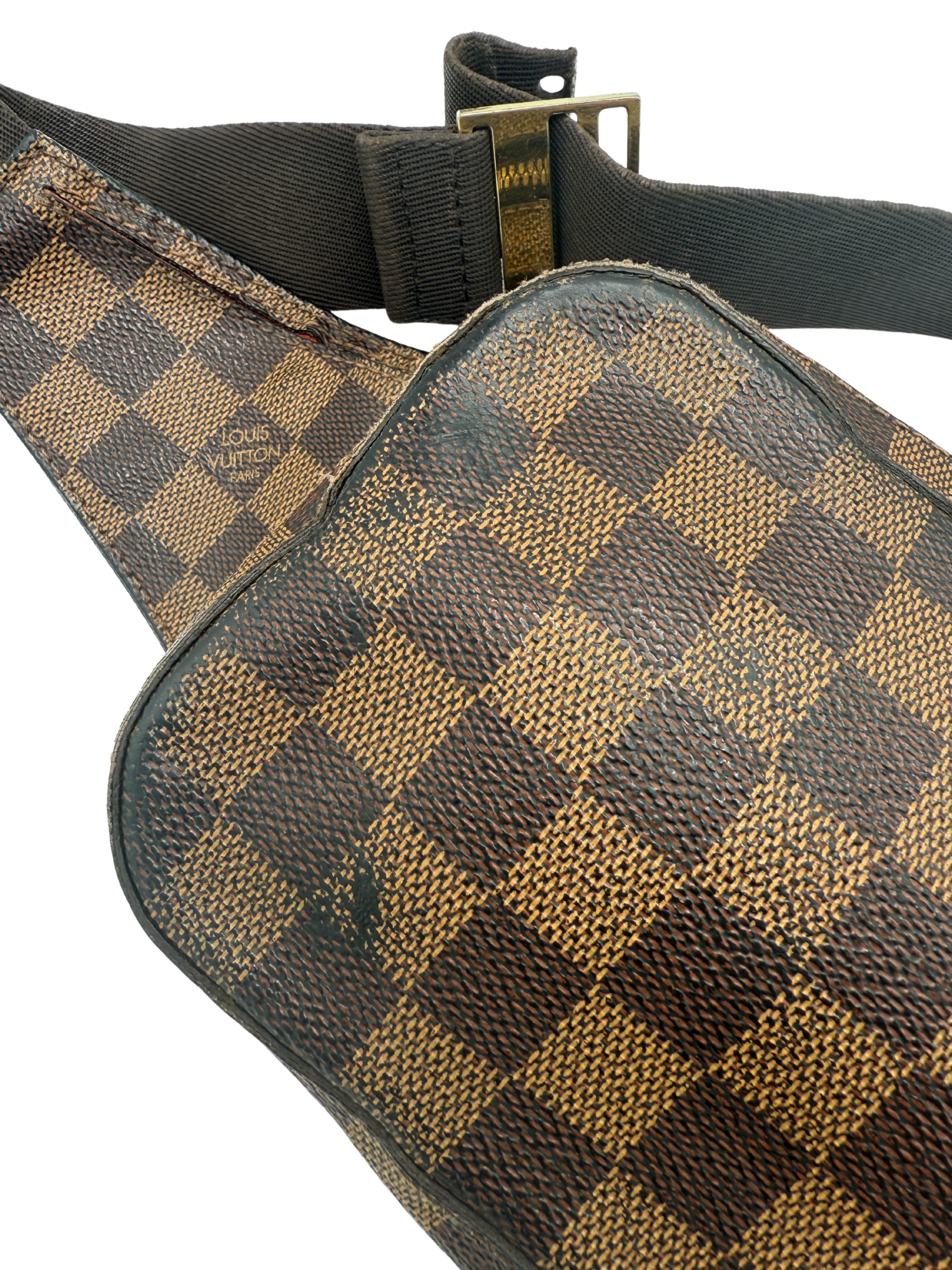 Louis Vuitton Geronimos Damier Ebene Bag - Brown Louis Vuitton