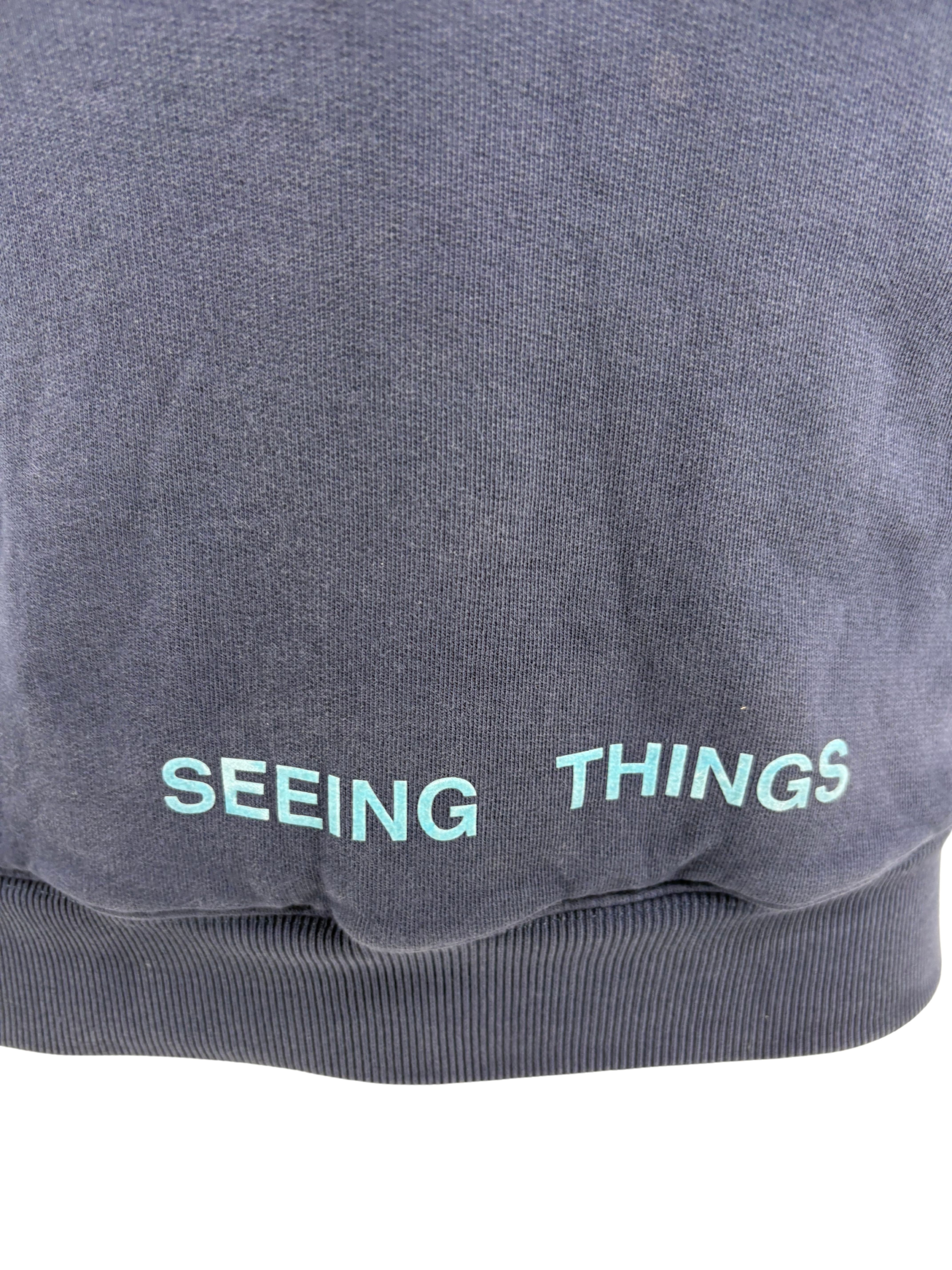 Off-White Caravaggio Hoodie - Blue Off-White